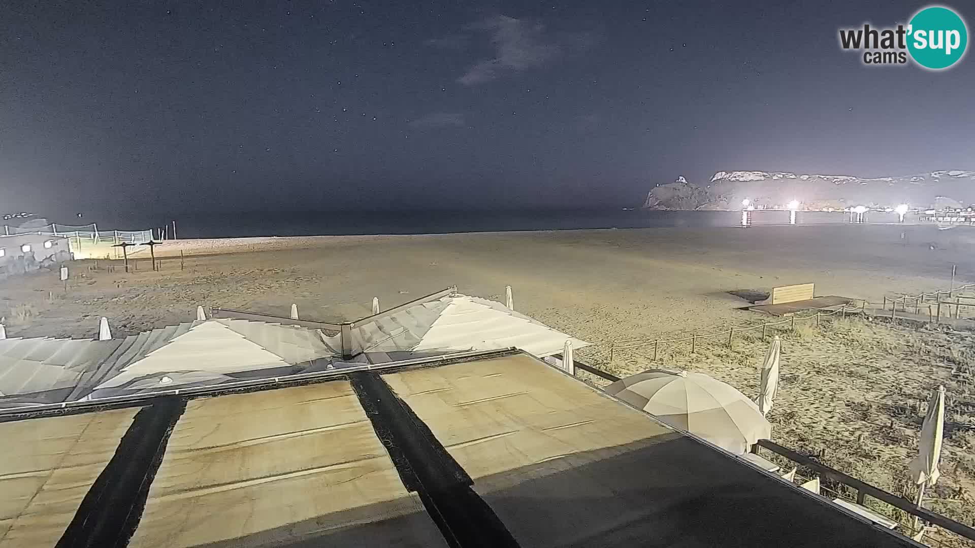 Webcam plage de Poetto | Cagliari | Sardaigne