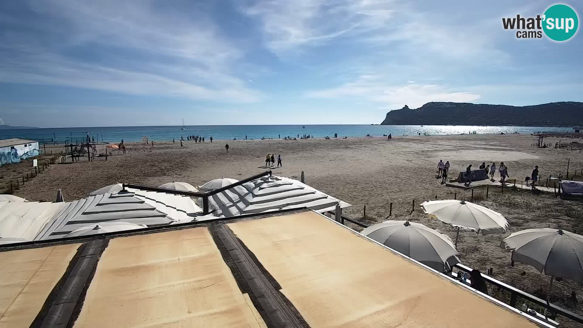 Poetto beach webcam | Cagliari | Sardinia