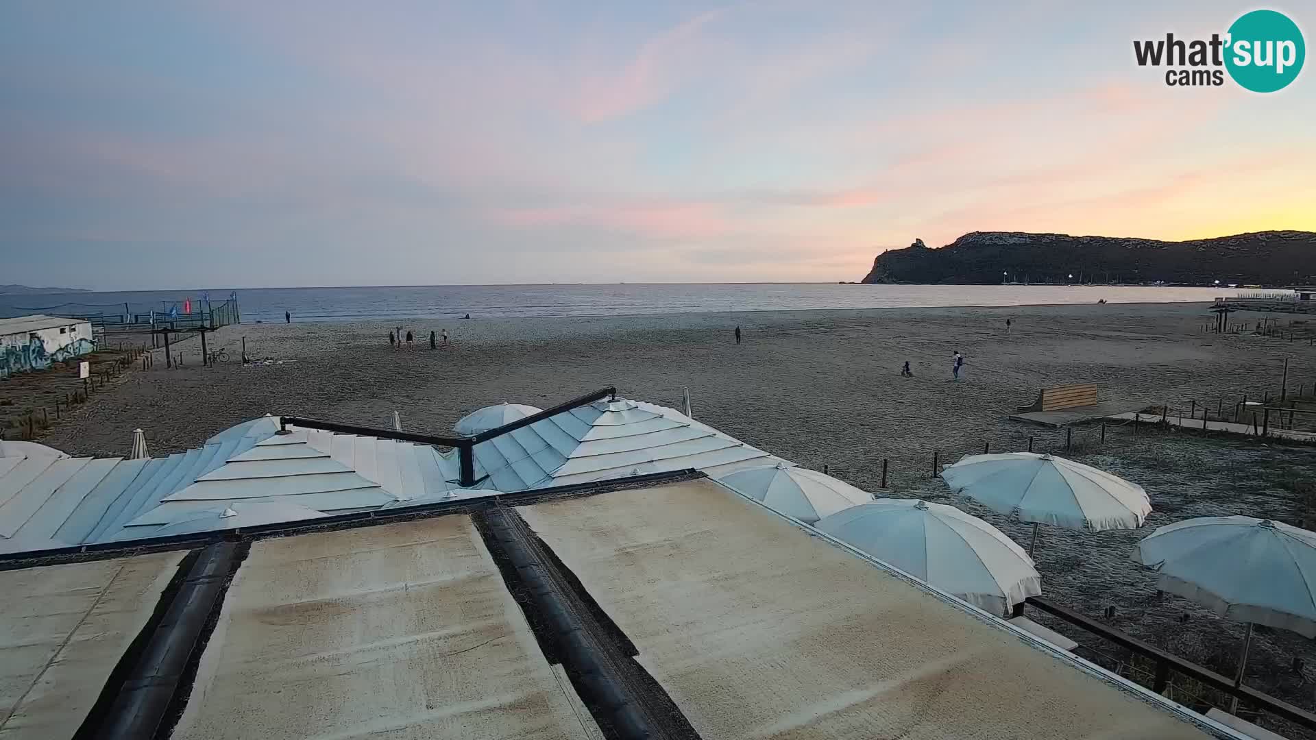 Webcam plage de Poetto | Cagliari | Sardaigne