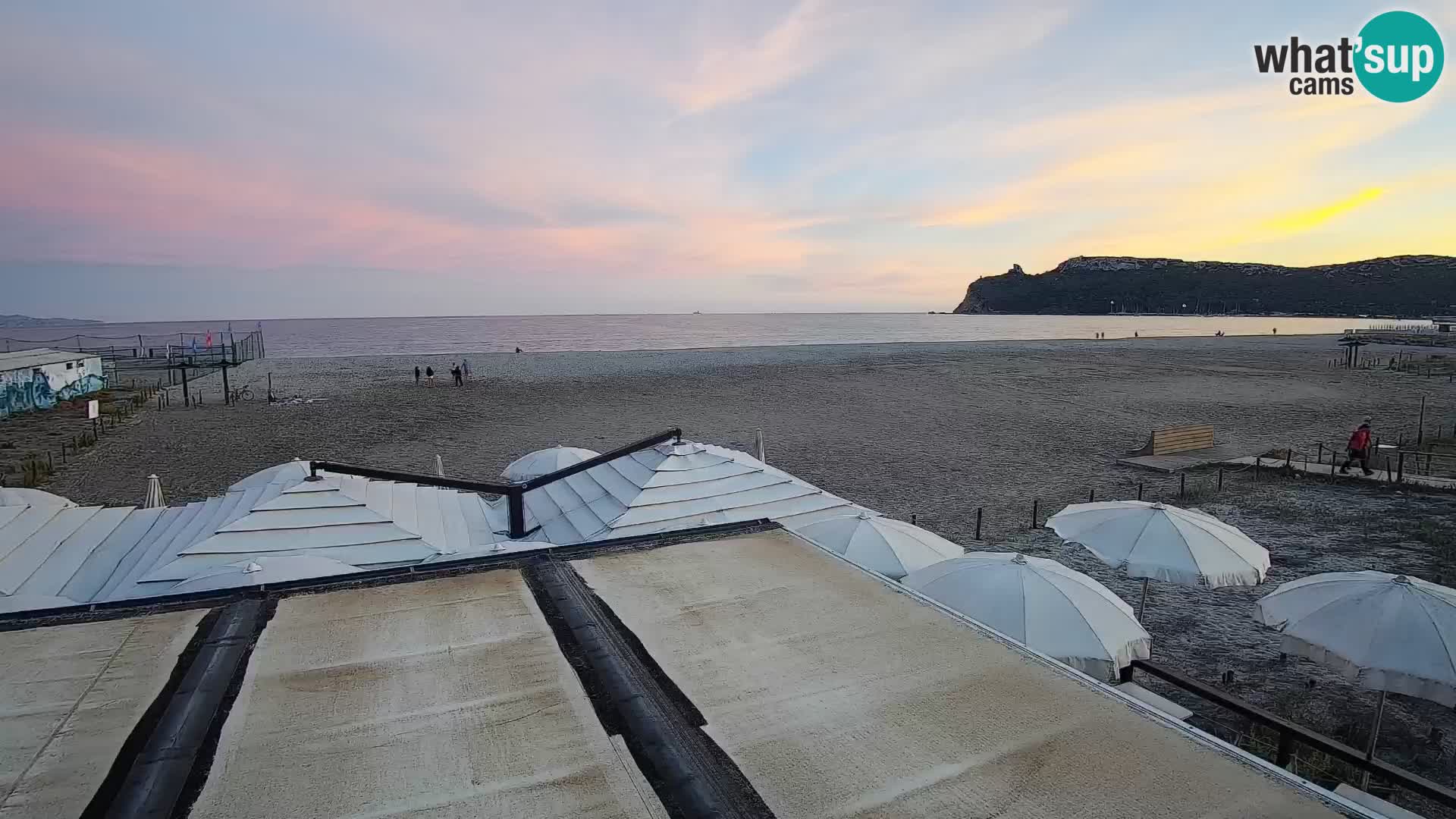 Webcam spiaggia del Poetto | Cagliari | Sardegna