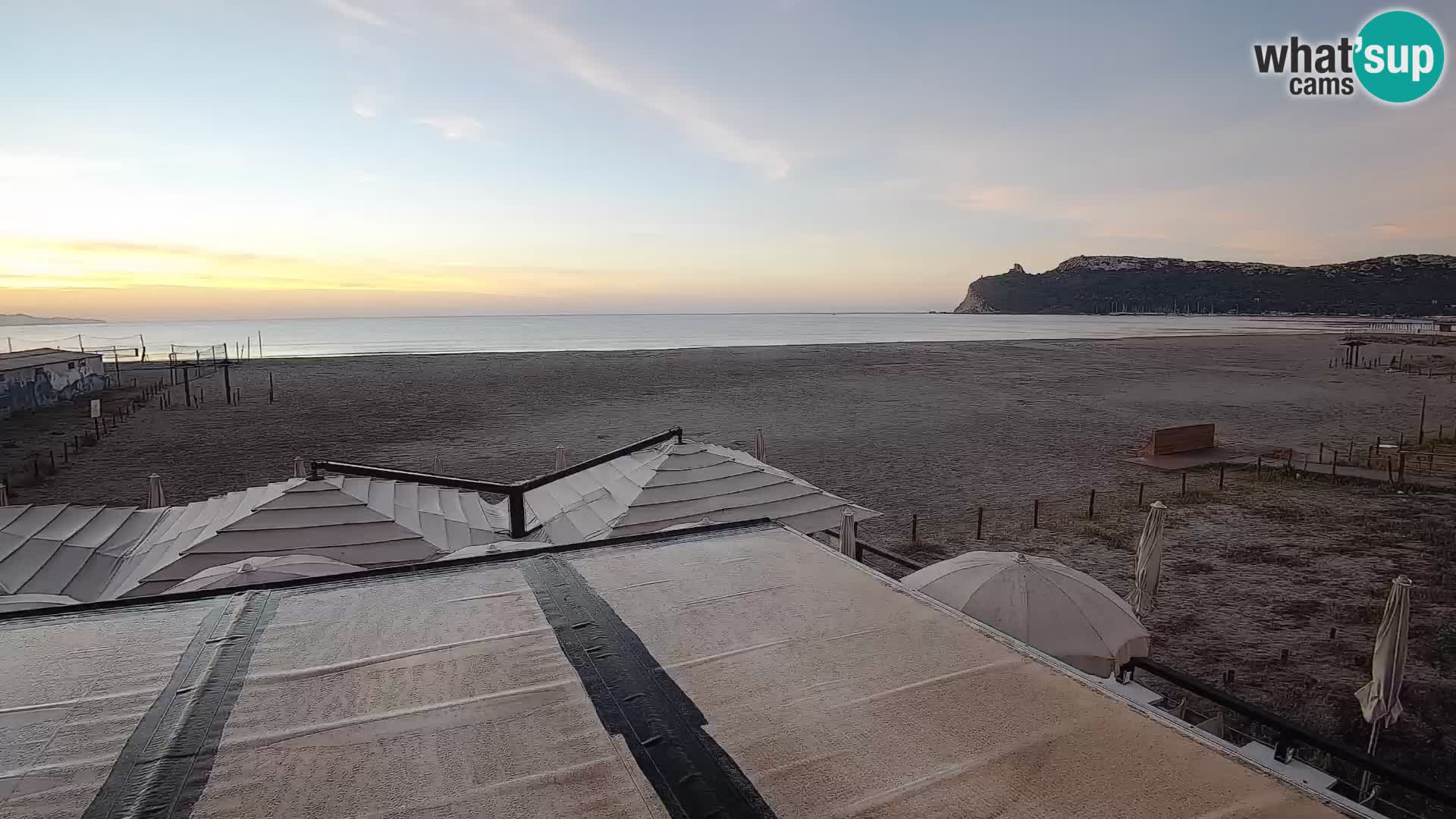 Webcam spiaggia del Poetto | Cagliari | Sardegna