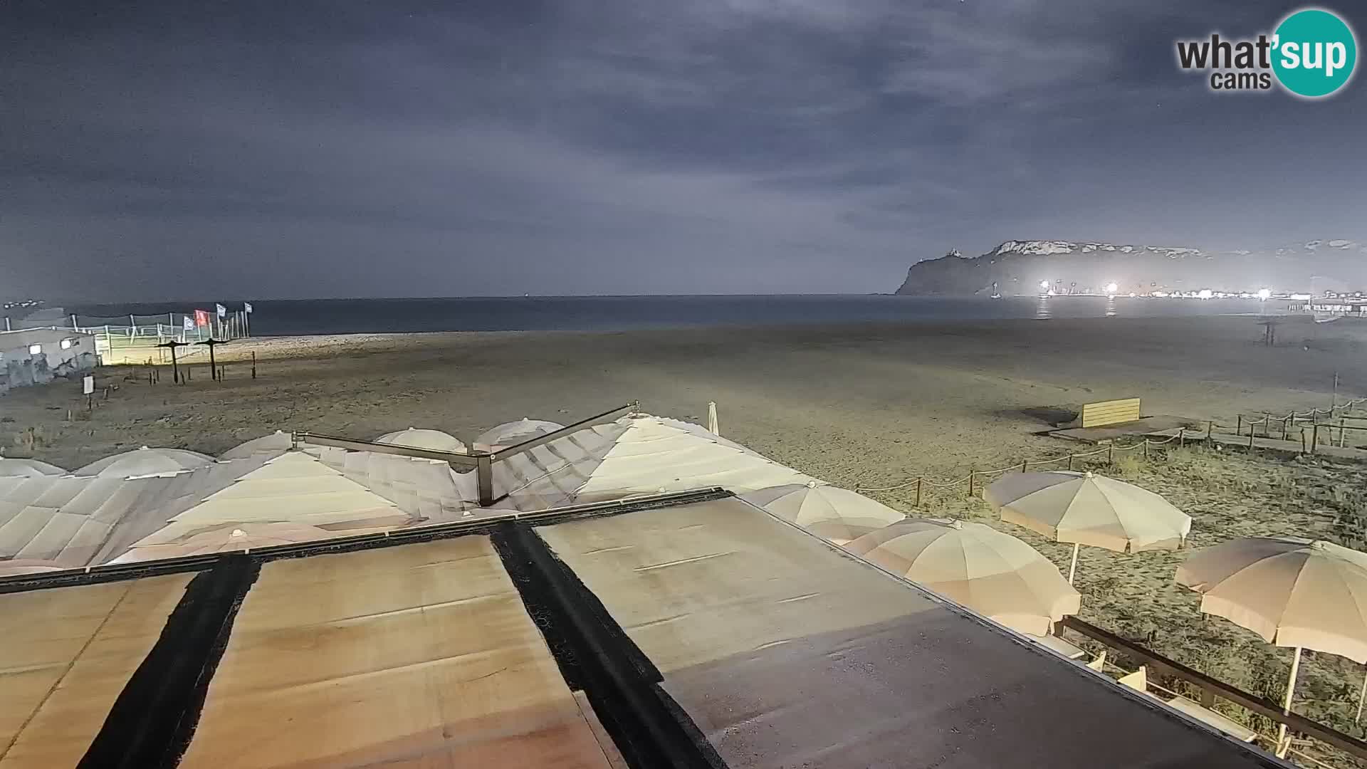 Poetto Strand Webcam | Cagliari | Sardinien