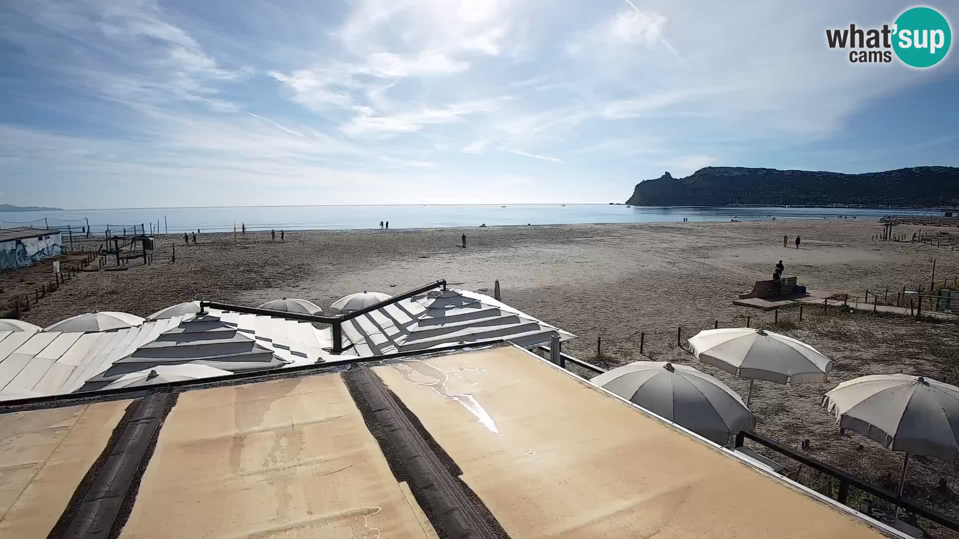 Webcam spiaggia del Poetto | Cagliari | Sardegna