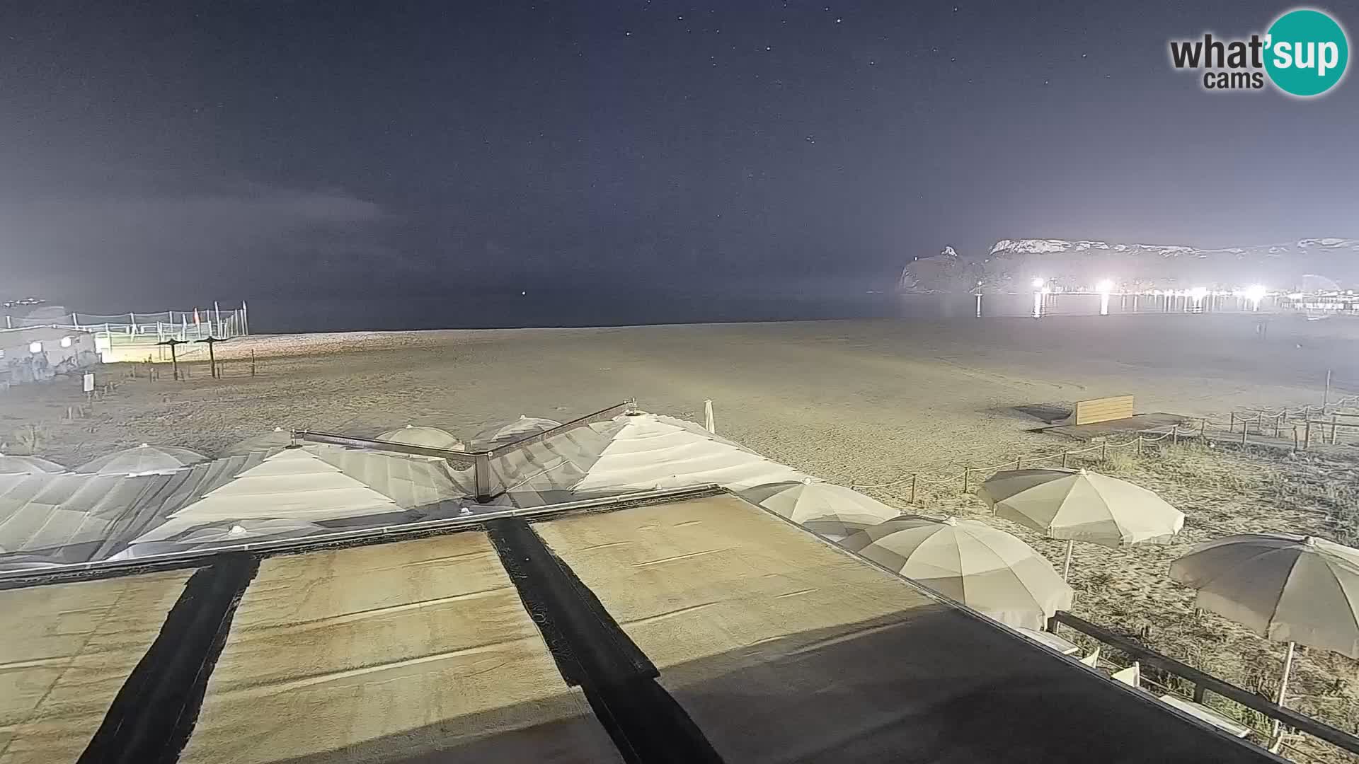 Poetto beach webcam | Cagliari | Sardinia