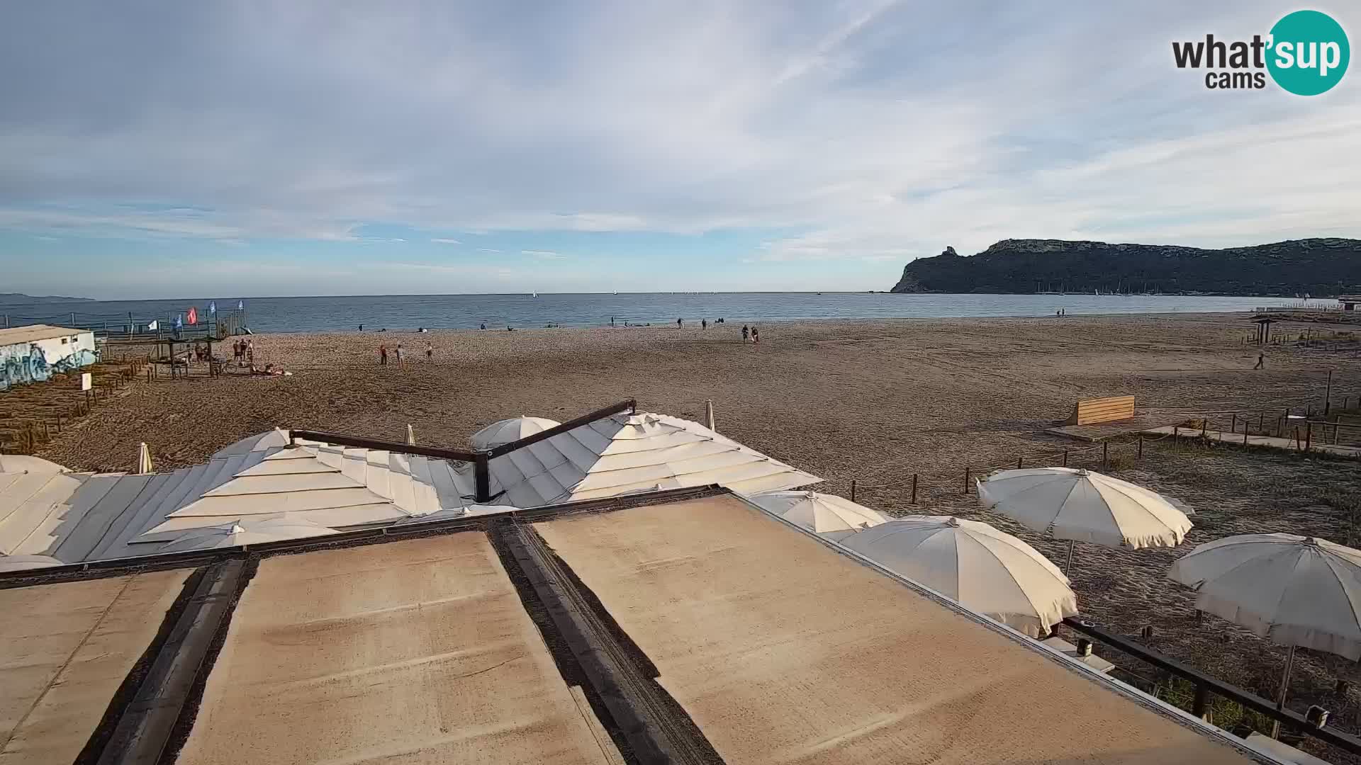 Poetto Strand Webcam | Cagliari | Sardinien