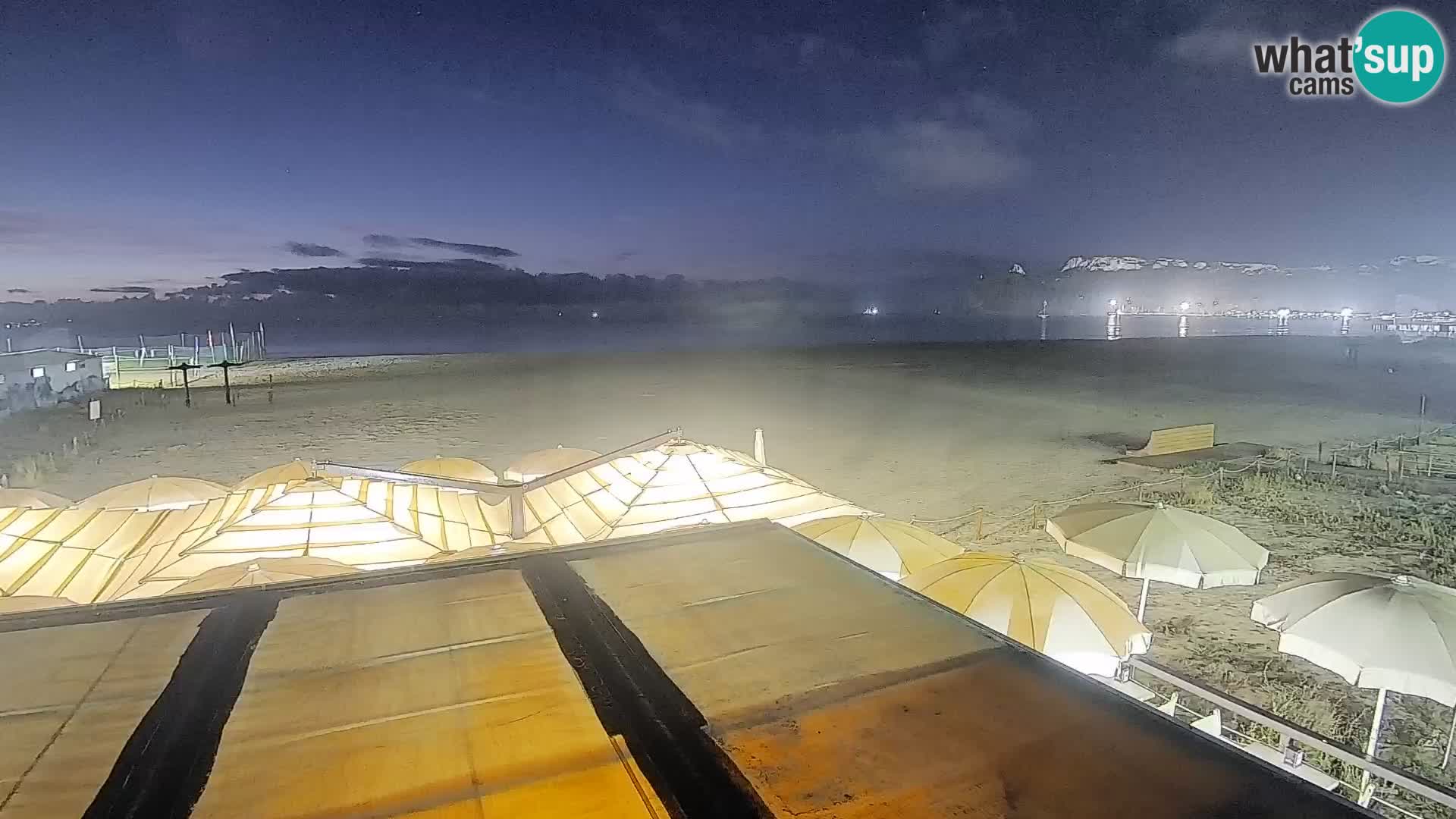 Webcam plage de Poetto | Cagliari | Sardaigne