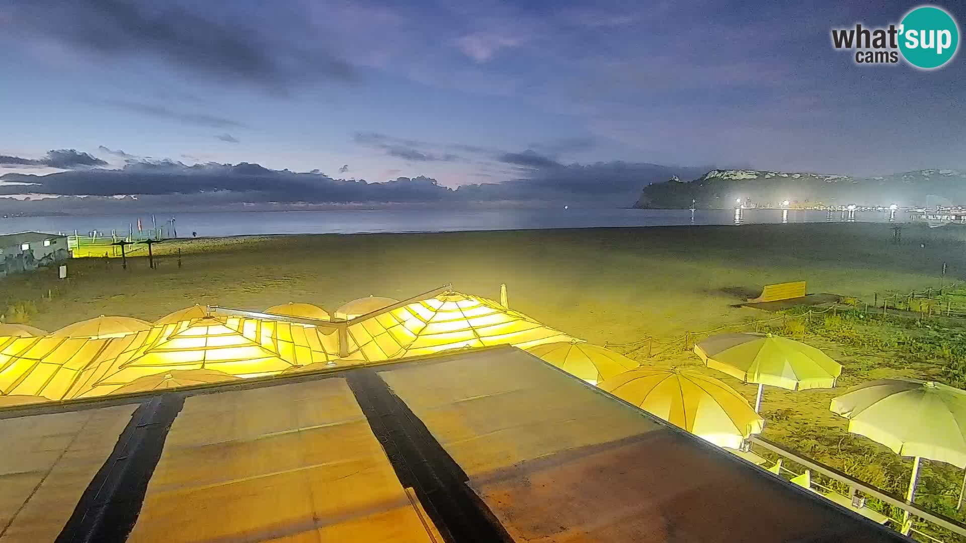 Webcam playa de Poetto | Cagliari | Cerdeña