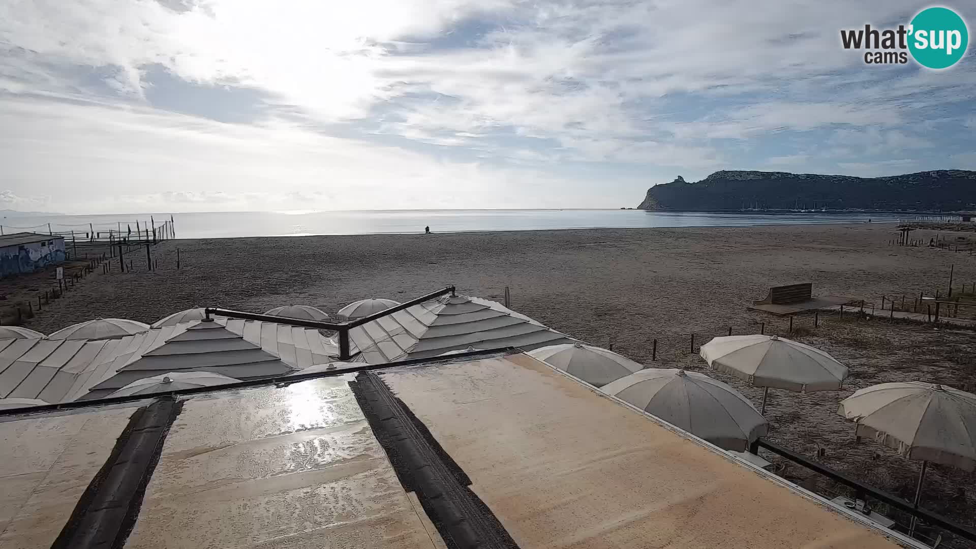Webcam playa de Poetto | Cagliari | Cerdeña