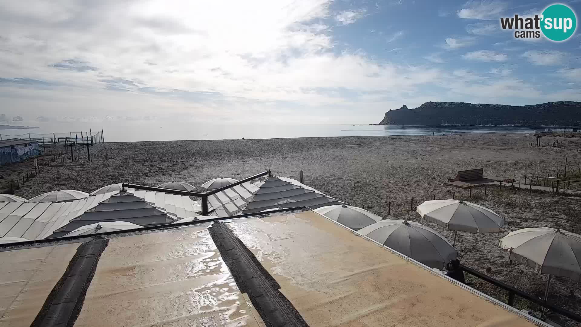 Poetto beach webcam | Cagliari | Sardinia