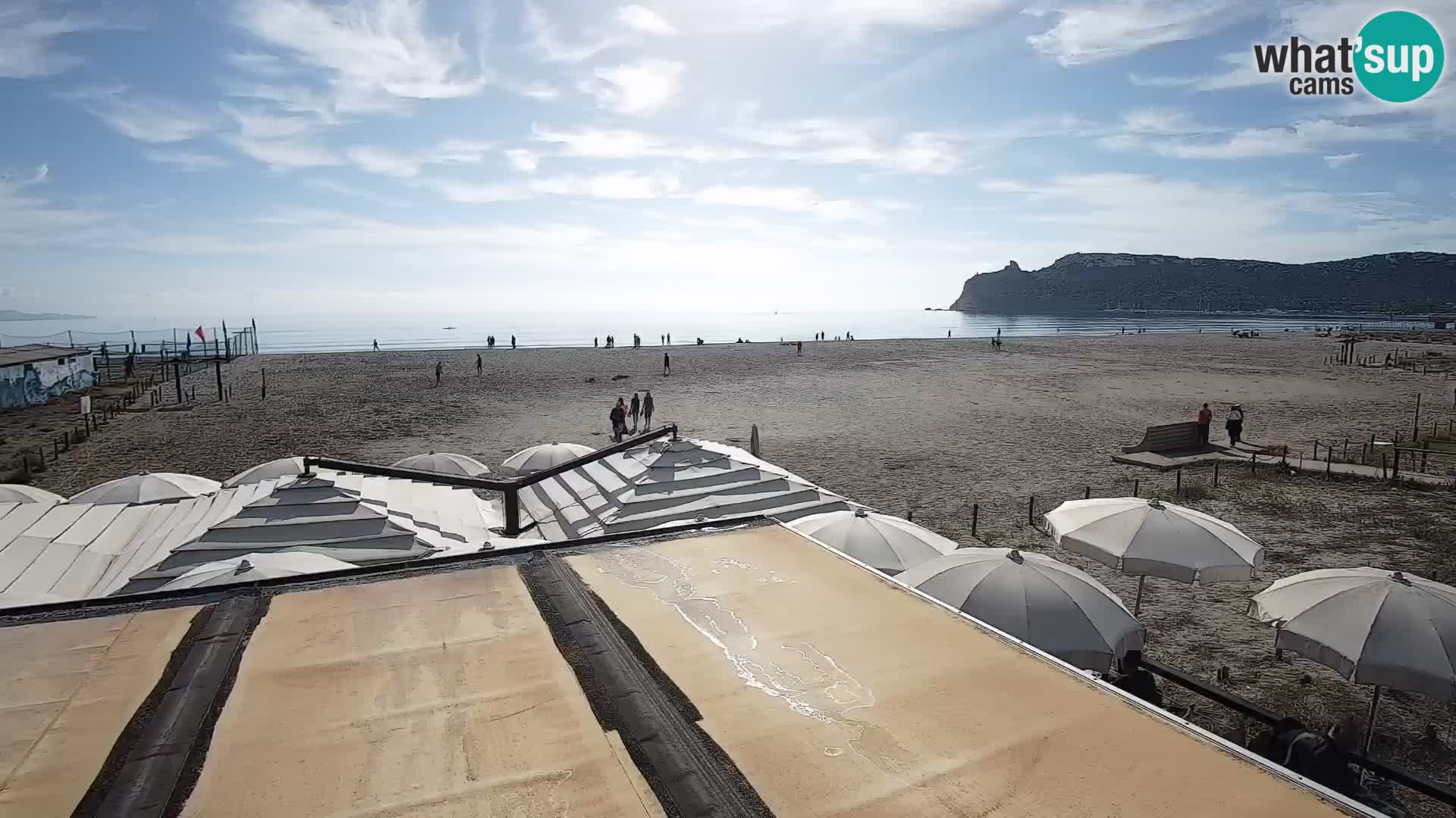 Webcam spiaggia del Poetto | Cagliari | Sardegna