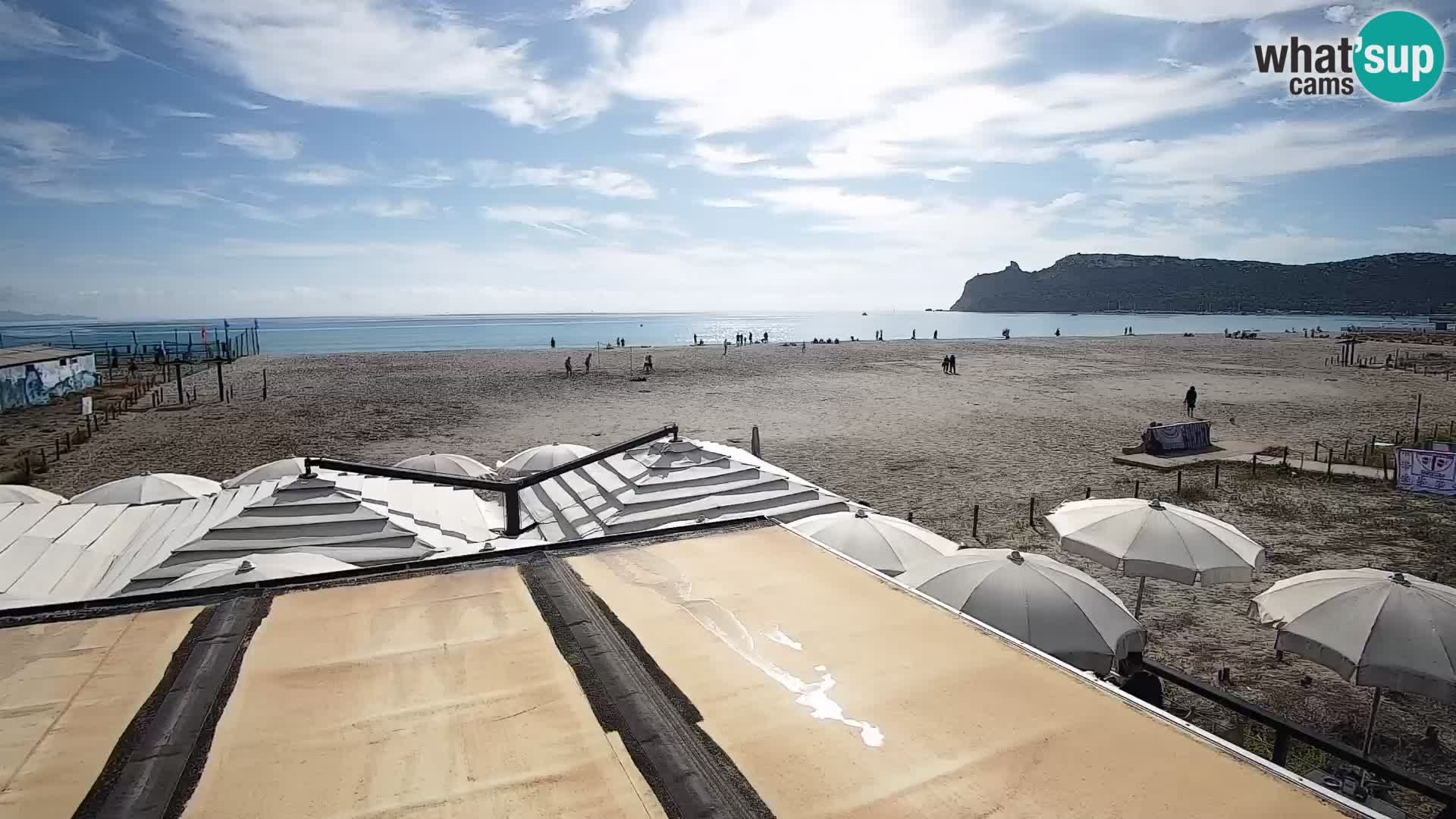 Webcam spiaggia del Poetto | Cagliari | Sardegna