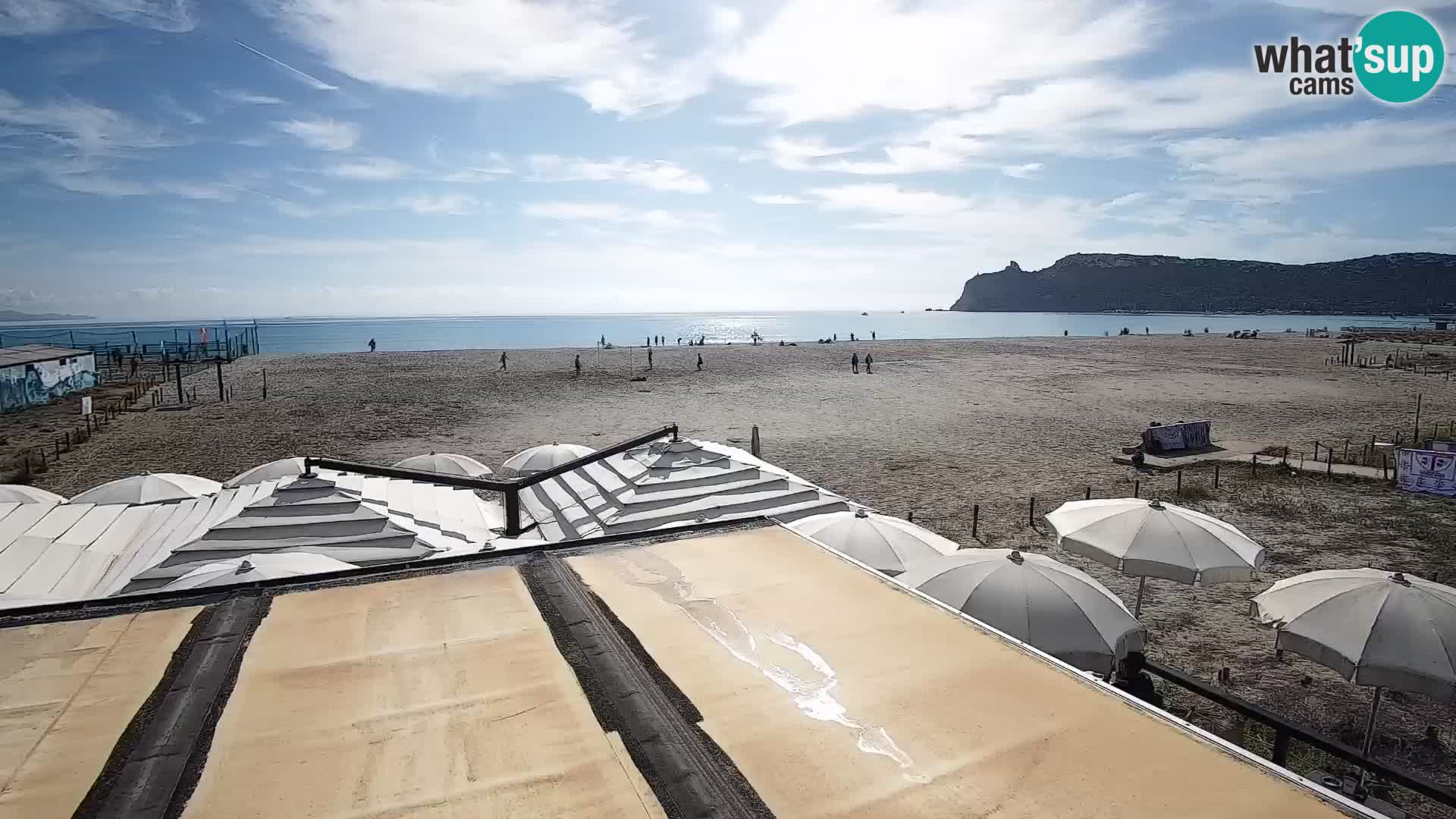 Poetto beach webcam | Cagliari | Sardinia