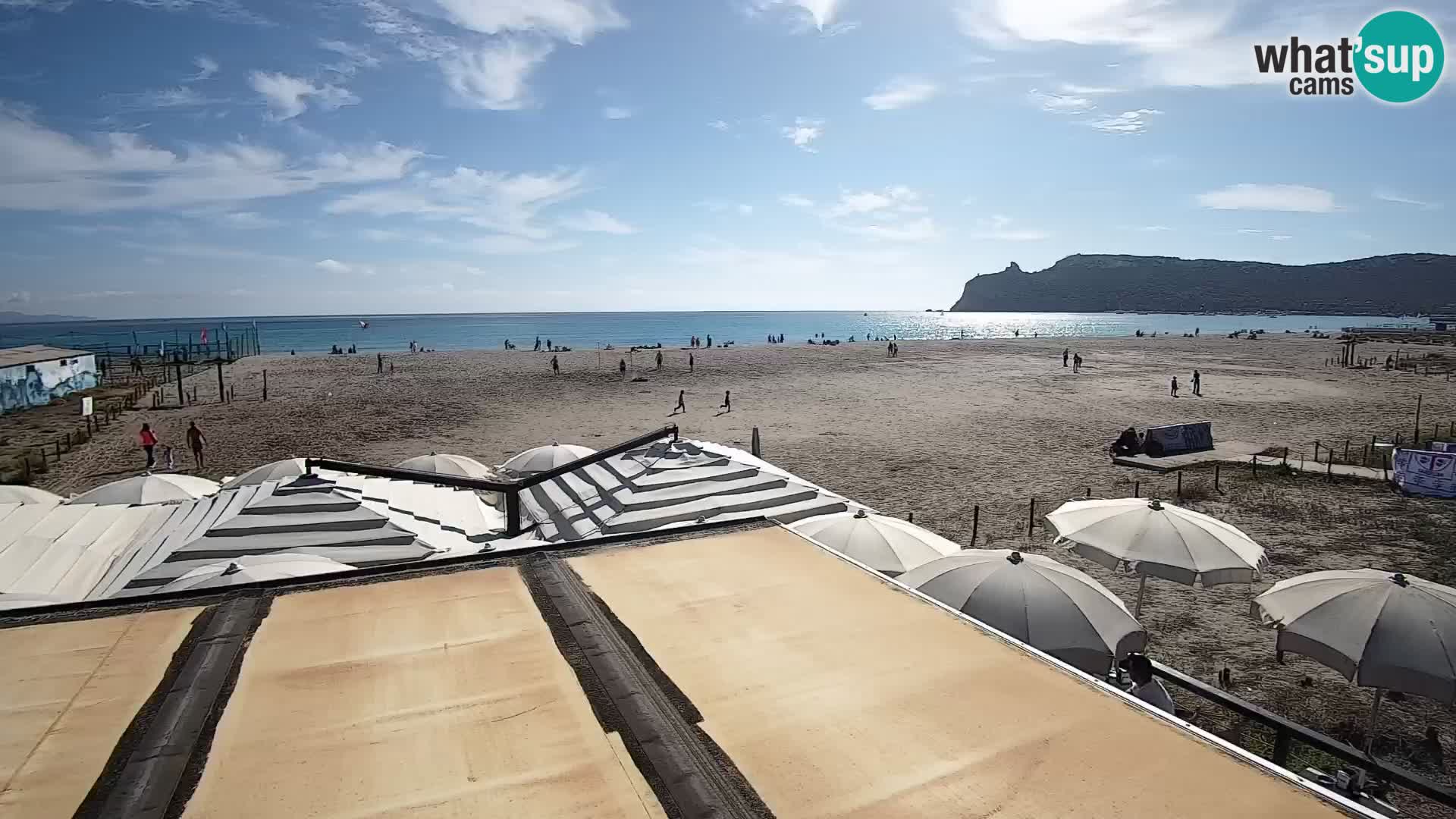 Webcam spiaggia del Poetto | Cagliari | Sardegna
