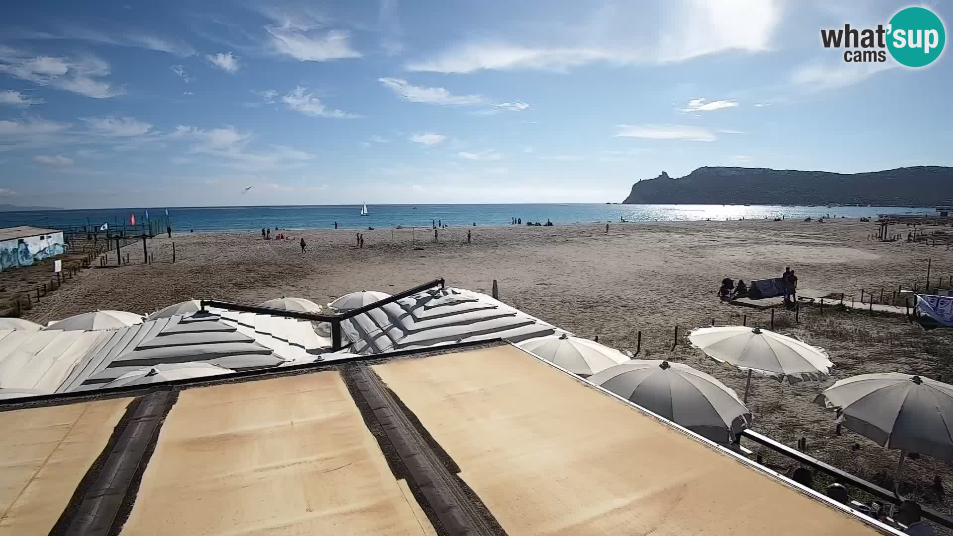 Poetto Strand Webcam | Cagliari | Sardinien