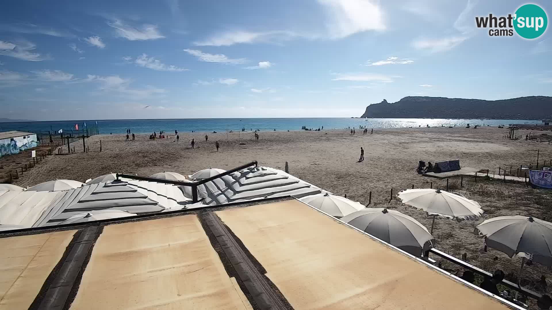 Poetto Strand Webcam | Cagliari | Sardinien