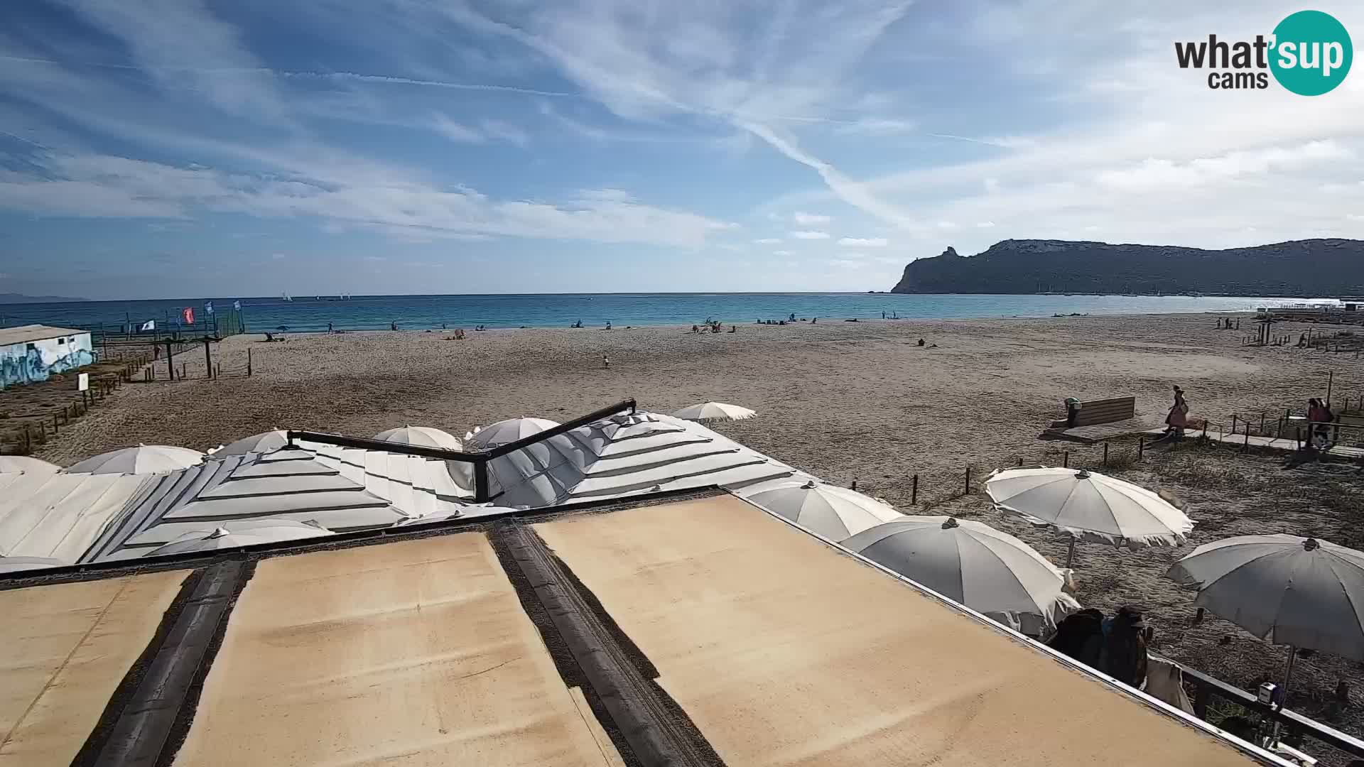 Webcam spiaggia del Poetto | Cagliari | Sardegna