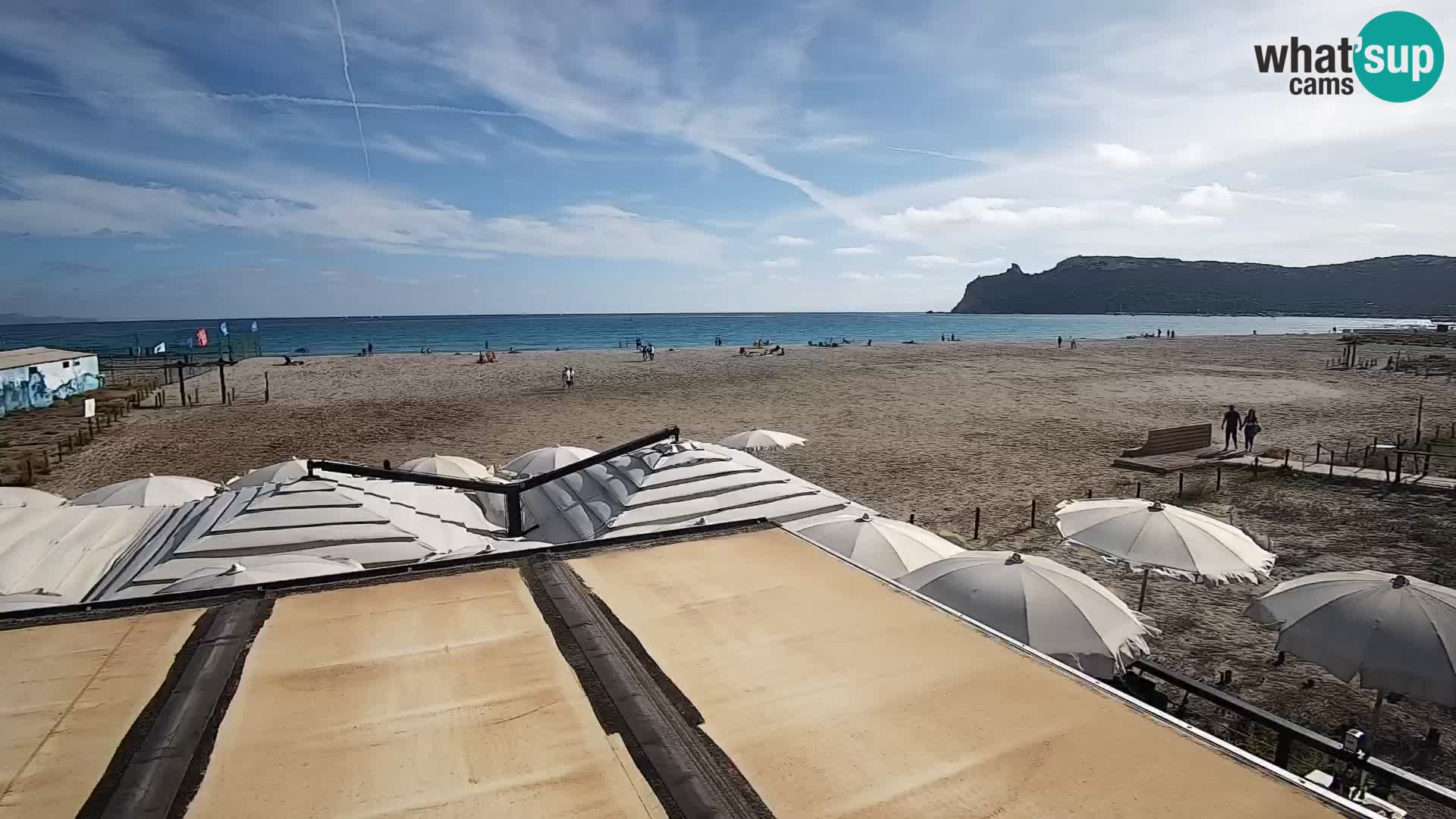 Poetto beach webcam | Cagliari | Sardinia