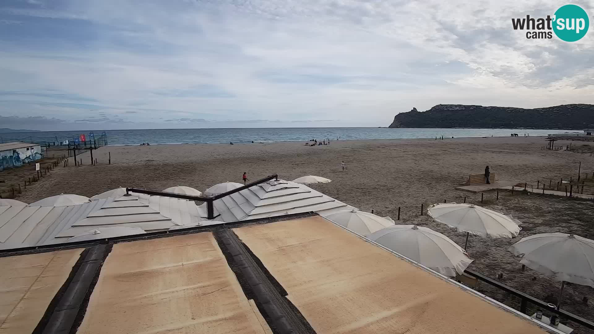 Poetto Strand Webcam | Cagliari | Sardinien