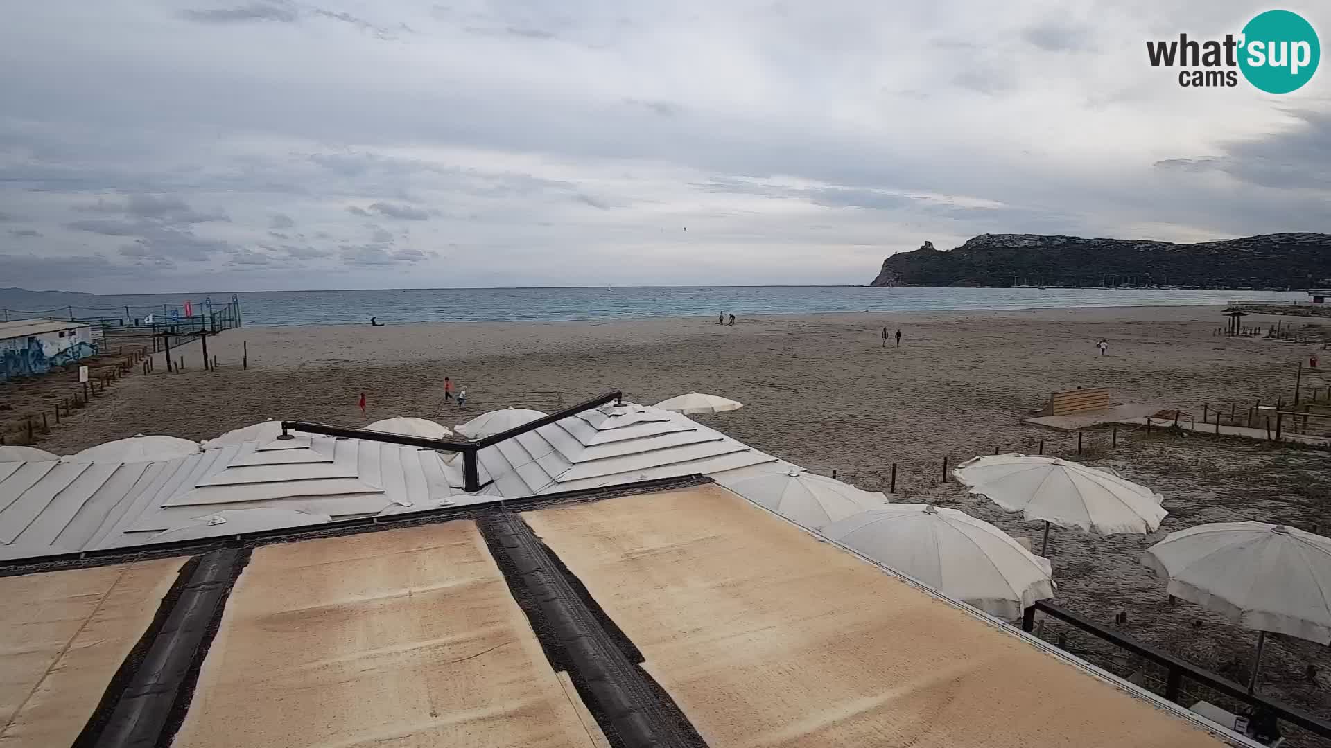 Poetto Strand Webcam | Cagliari | Sardinien