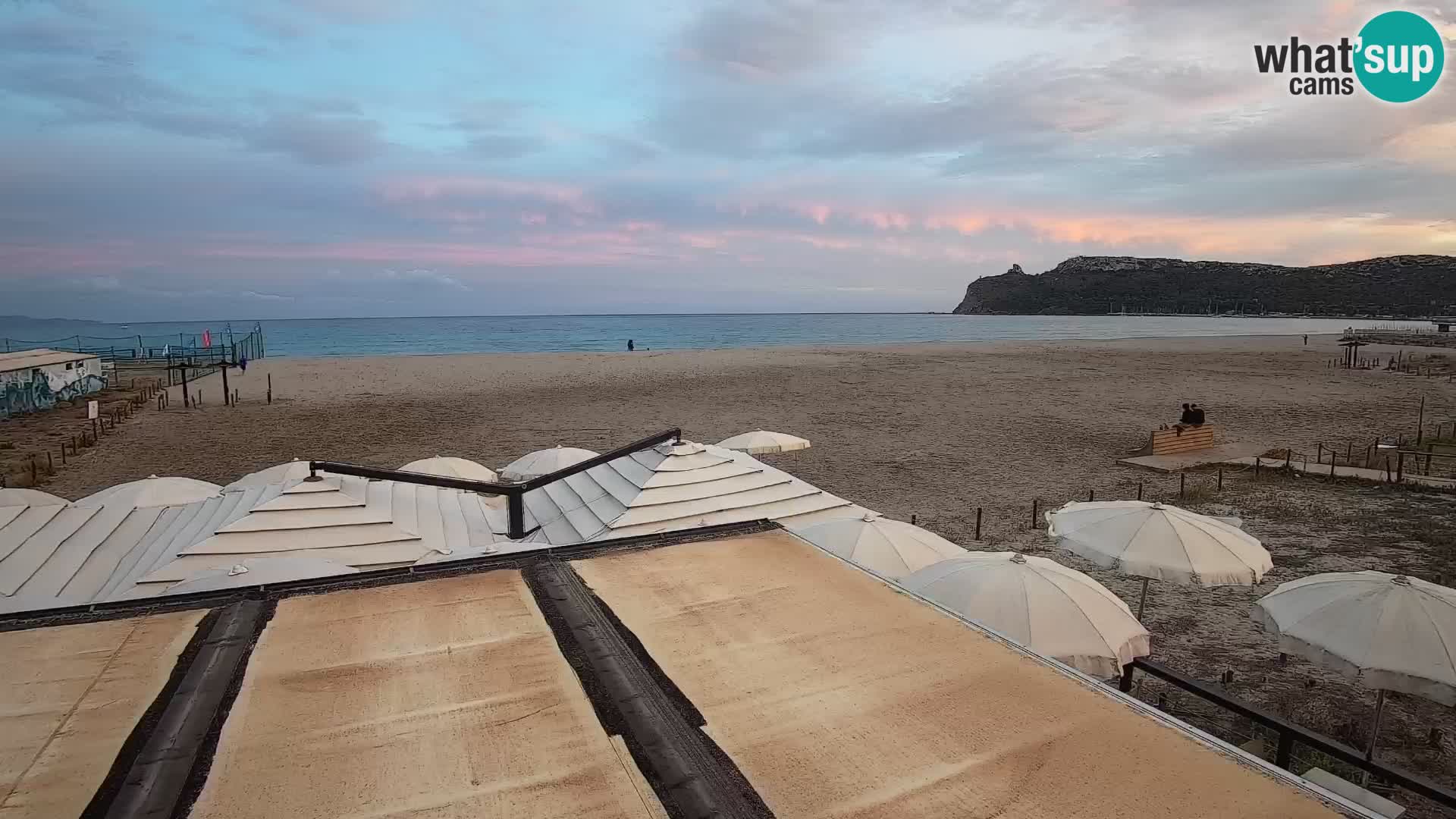 Webcam plage de Poetto | Cagliari | Sardaigne