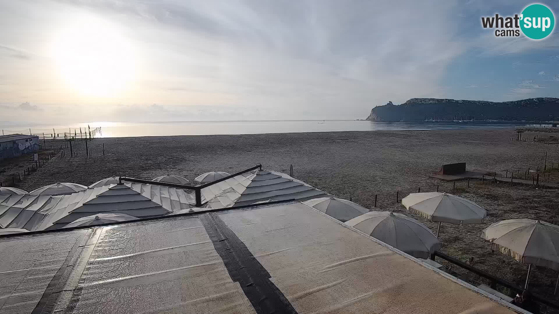 Webcam spiaggia del Poetto | Cagliari | Sardegna