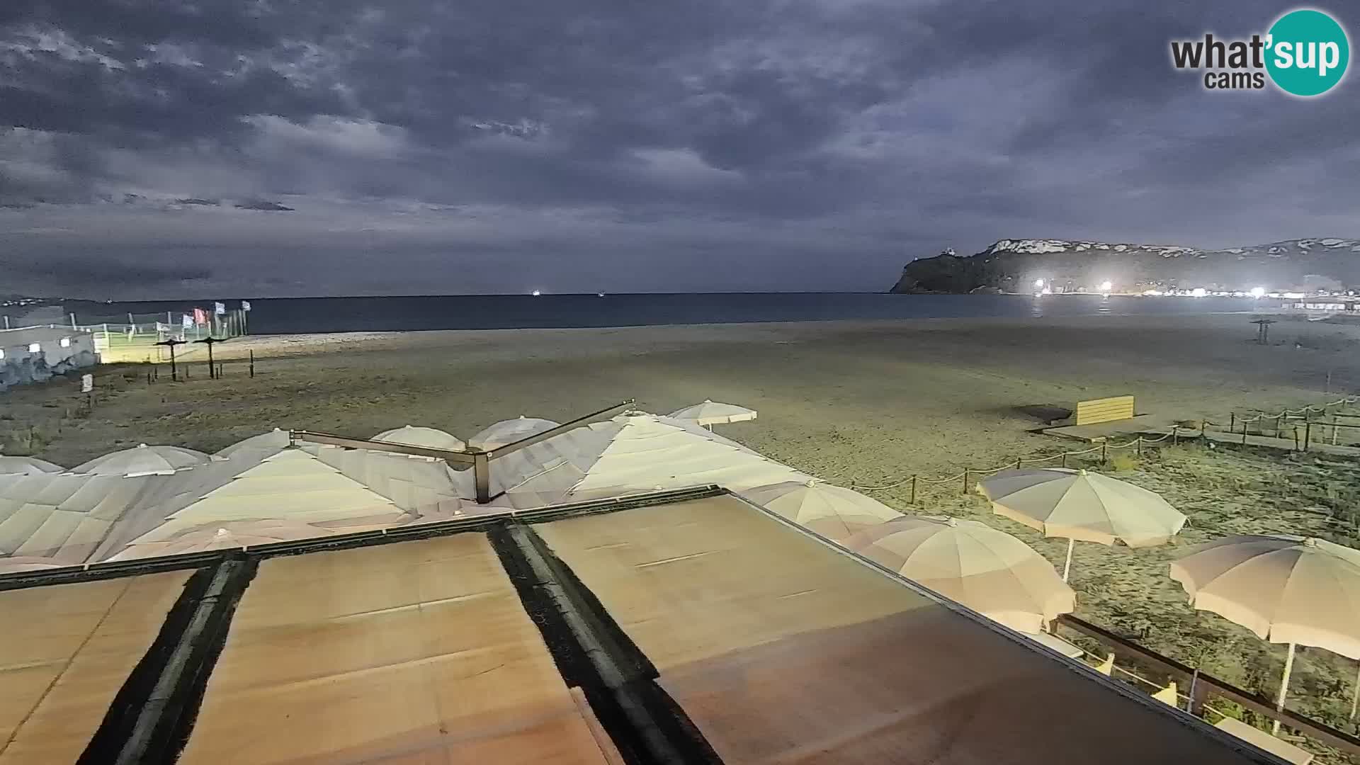 Webcam playa de Poetto | Cagliari | Cerdeña