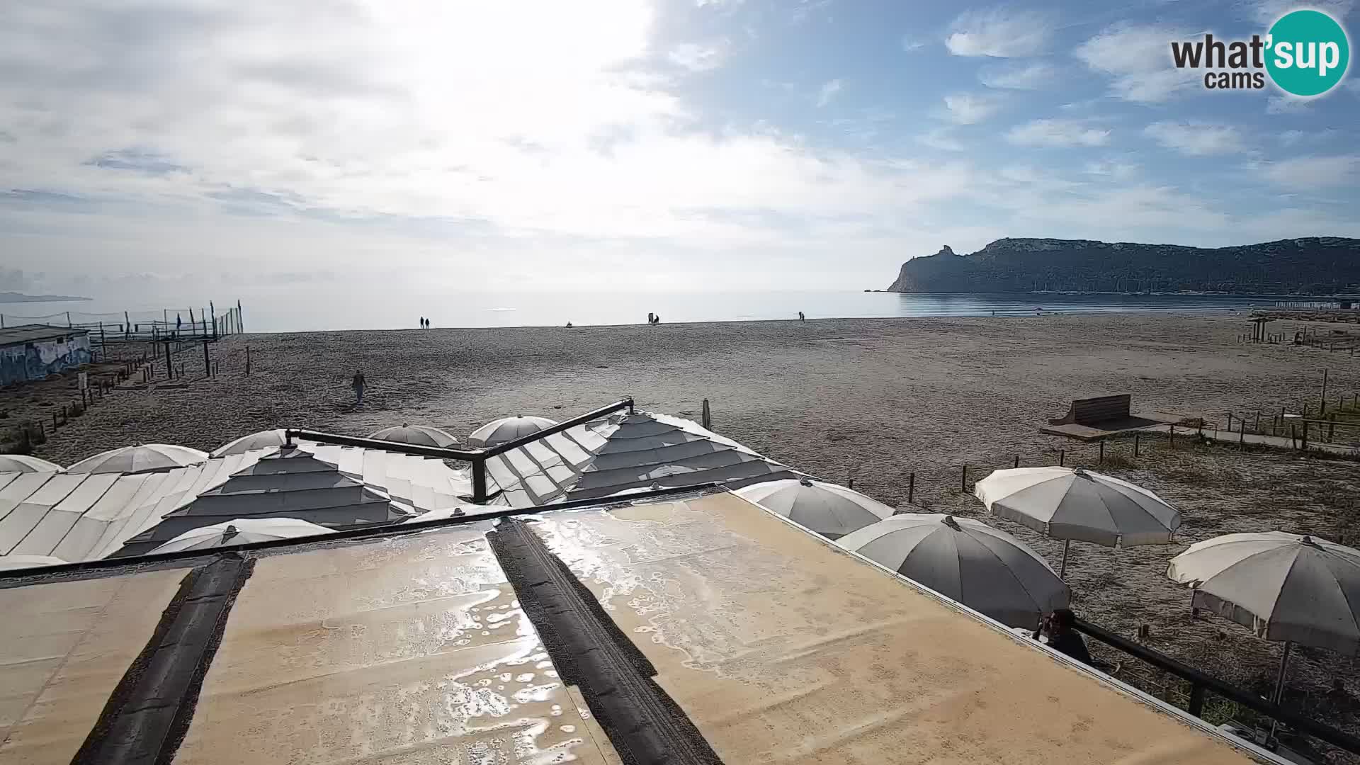 Webcam plage de Poetto | Cagliari | Sardaigne