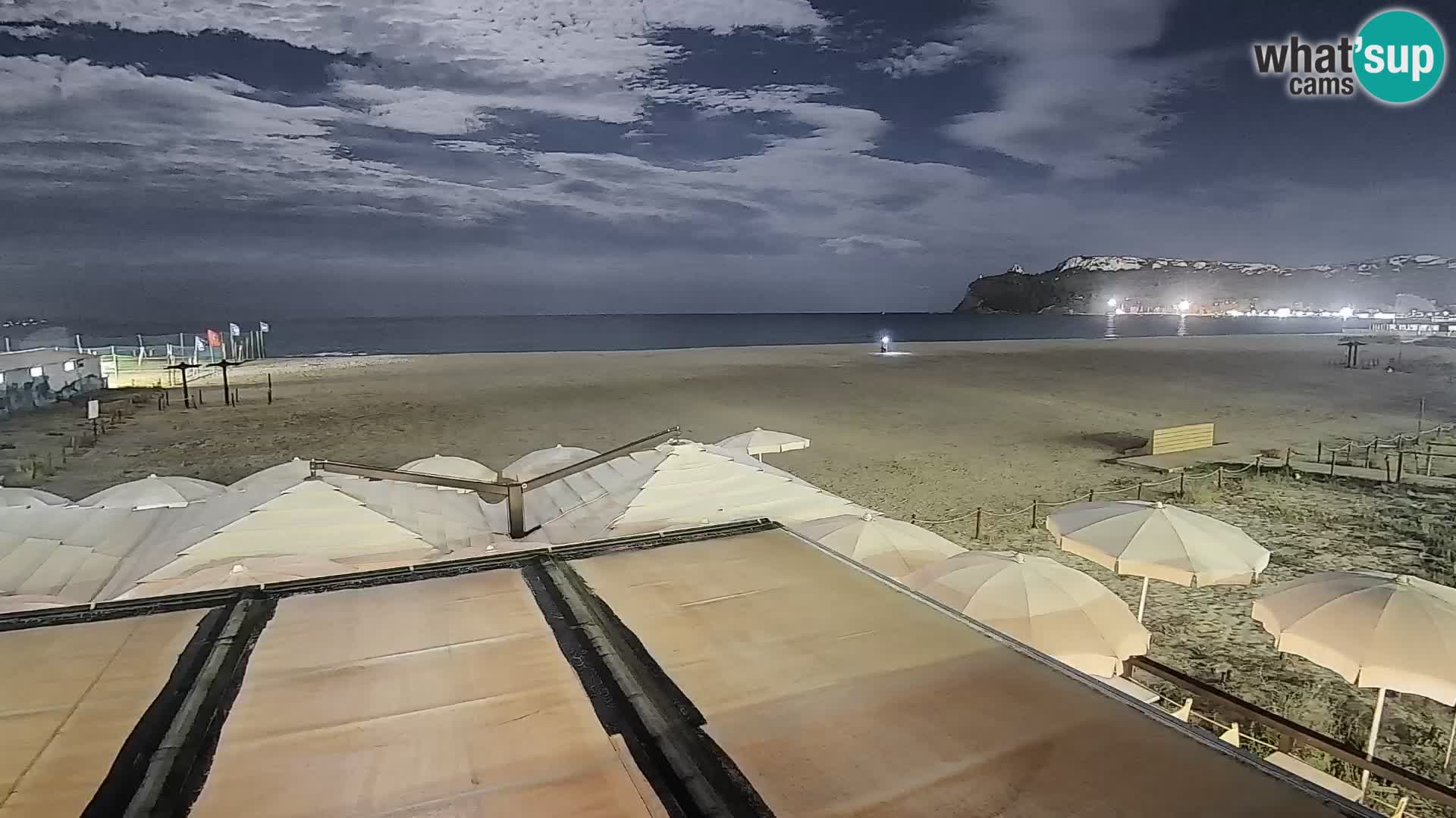Poetto Strand Webcam | Cagliari | Sardinien