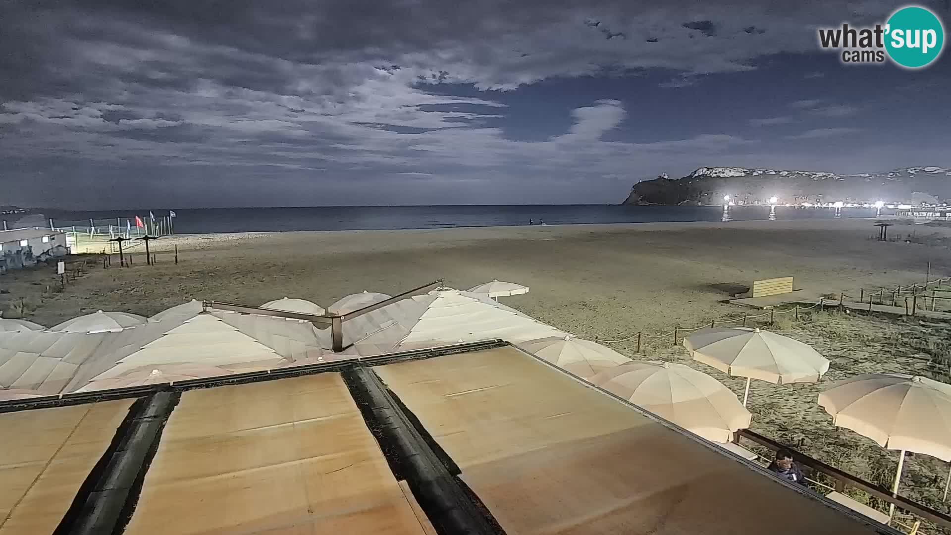 Poetto Strand Webcam | Cagliari | Sardinien