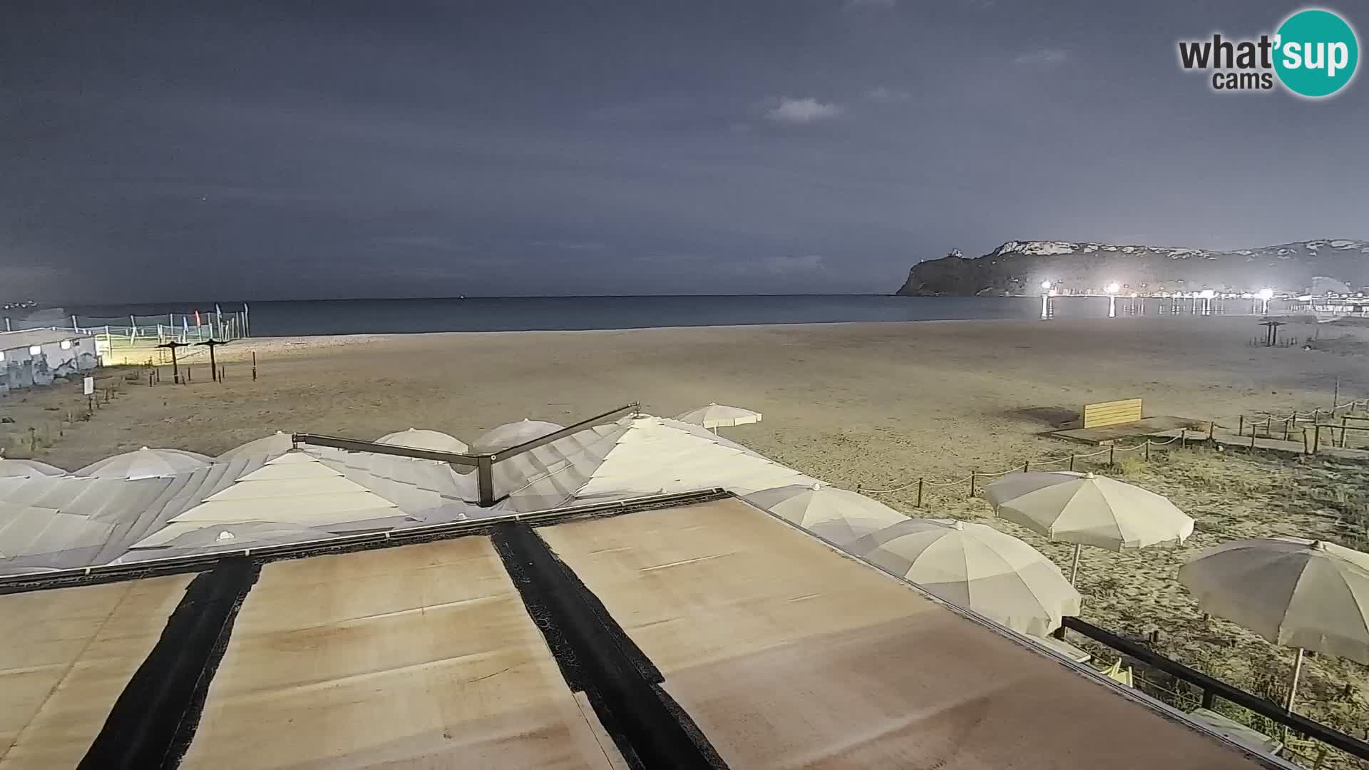 Webcam playa de Poetto | Cagliari | Cerdeña