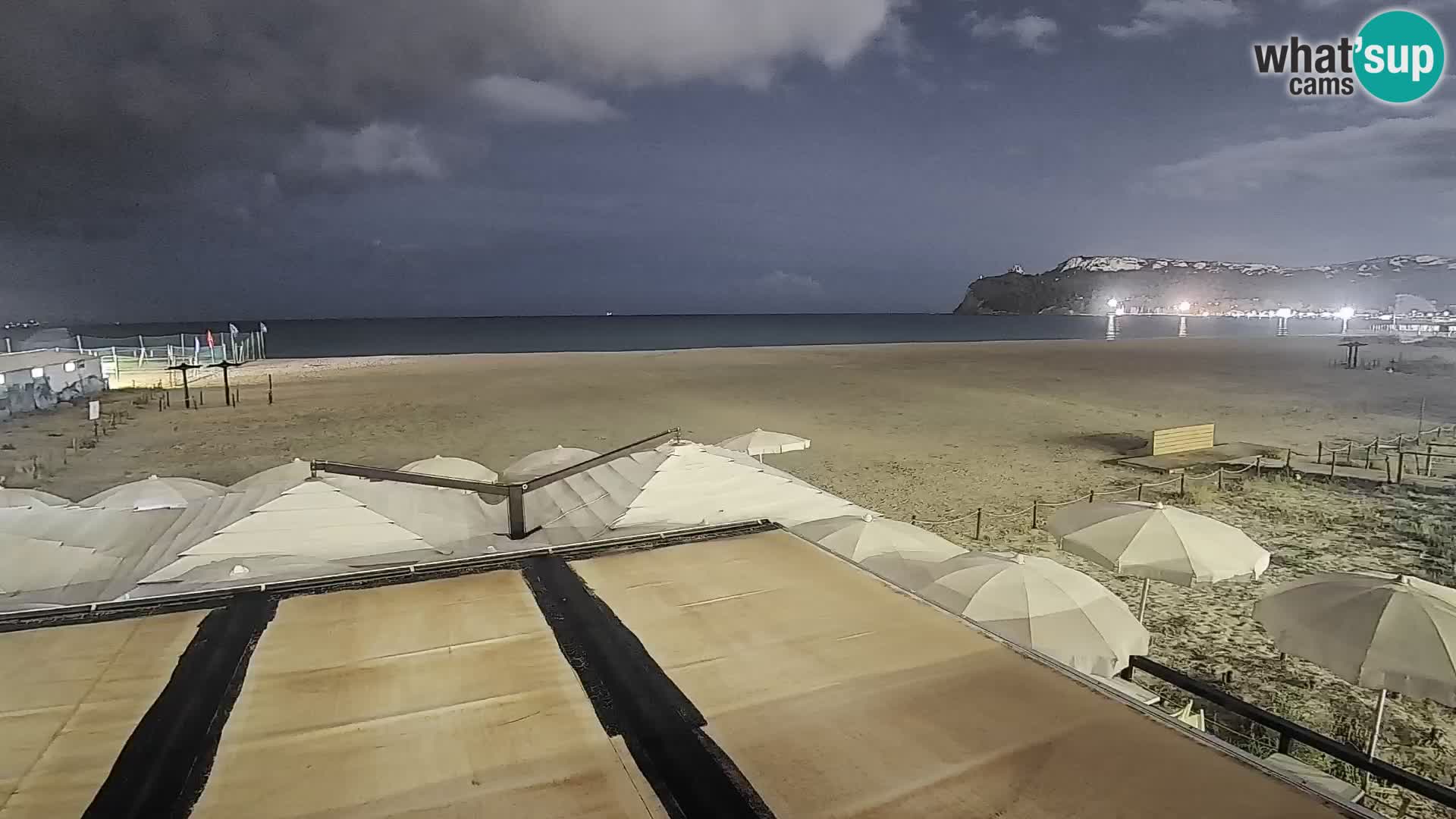 Webcam playa de Poetto | Cagliari | Cerdeña