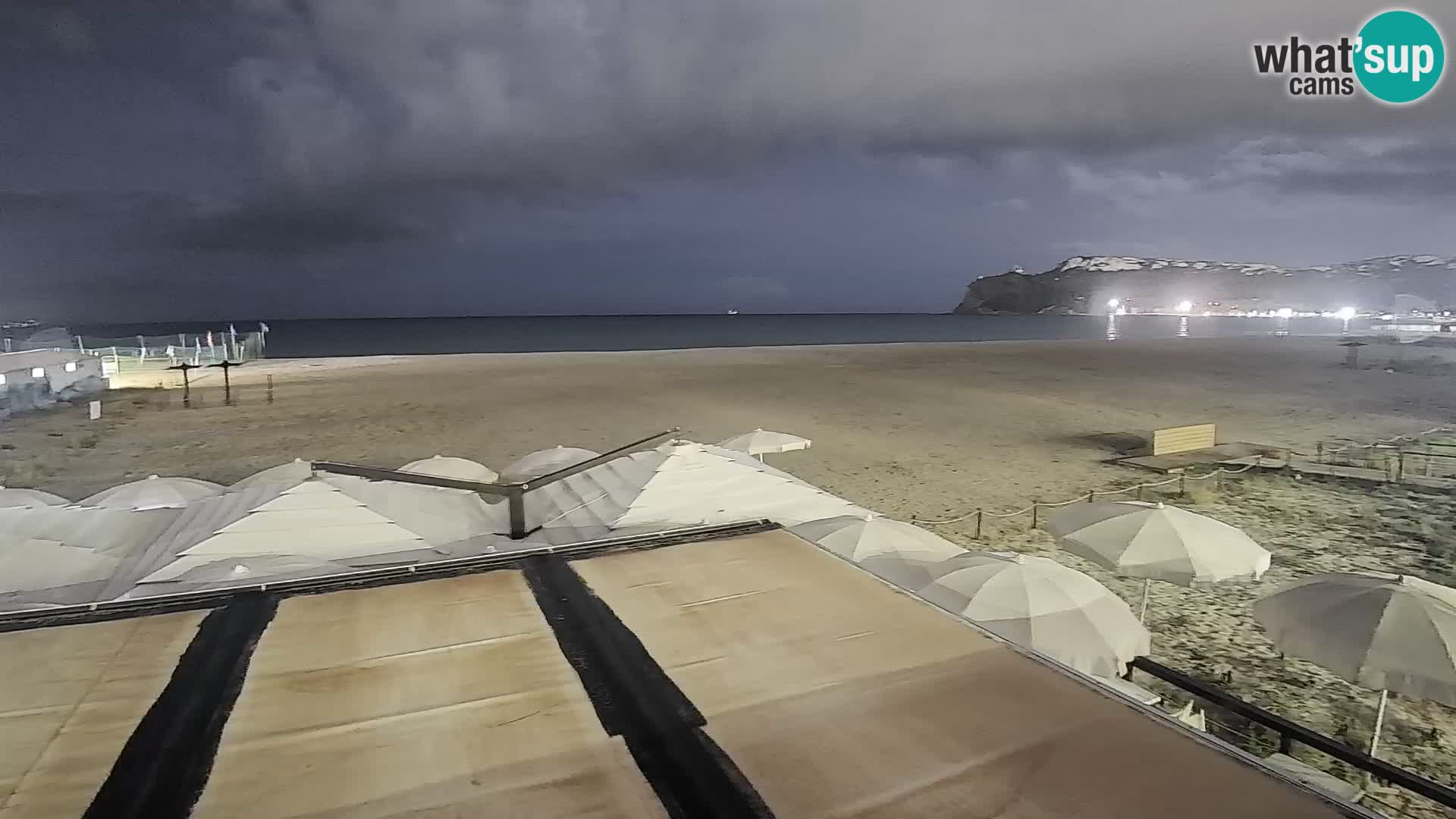 Poetto beach webcam | Cagliari | Sardinia