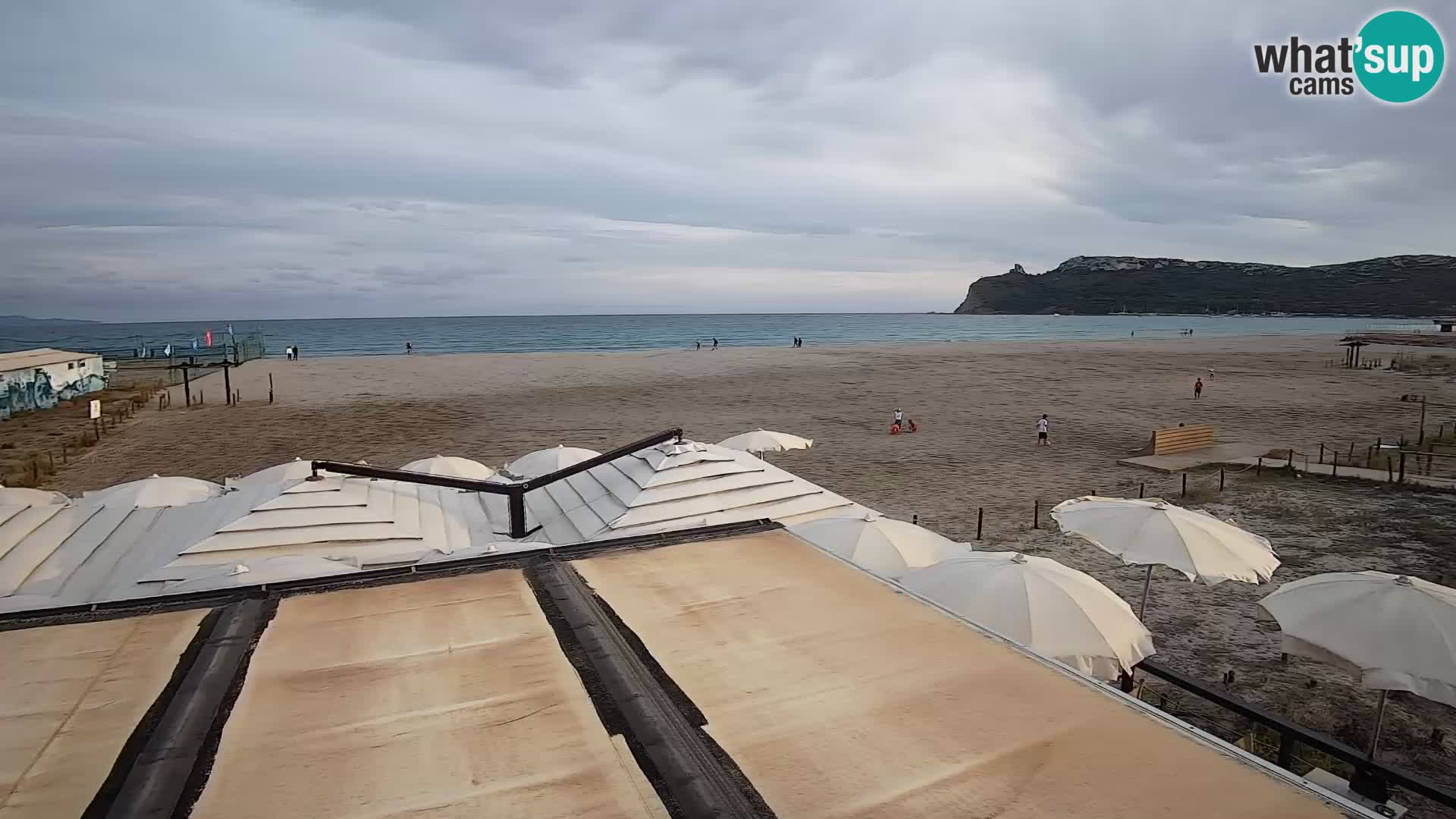 Webcam plage de Poetto | Cagliari | Sardaigne