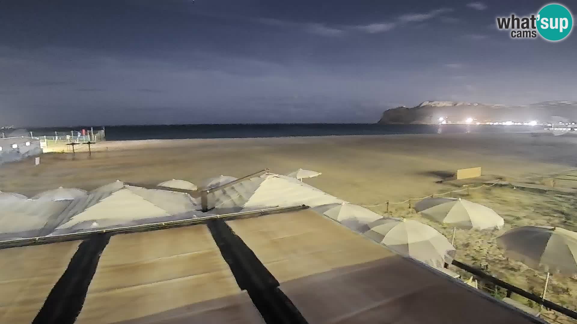 Poetto beach webcam | Cagliari | Sardinia