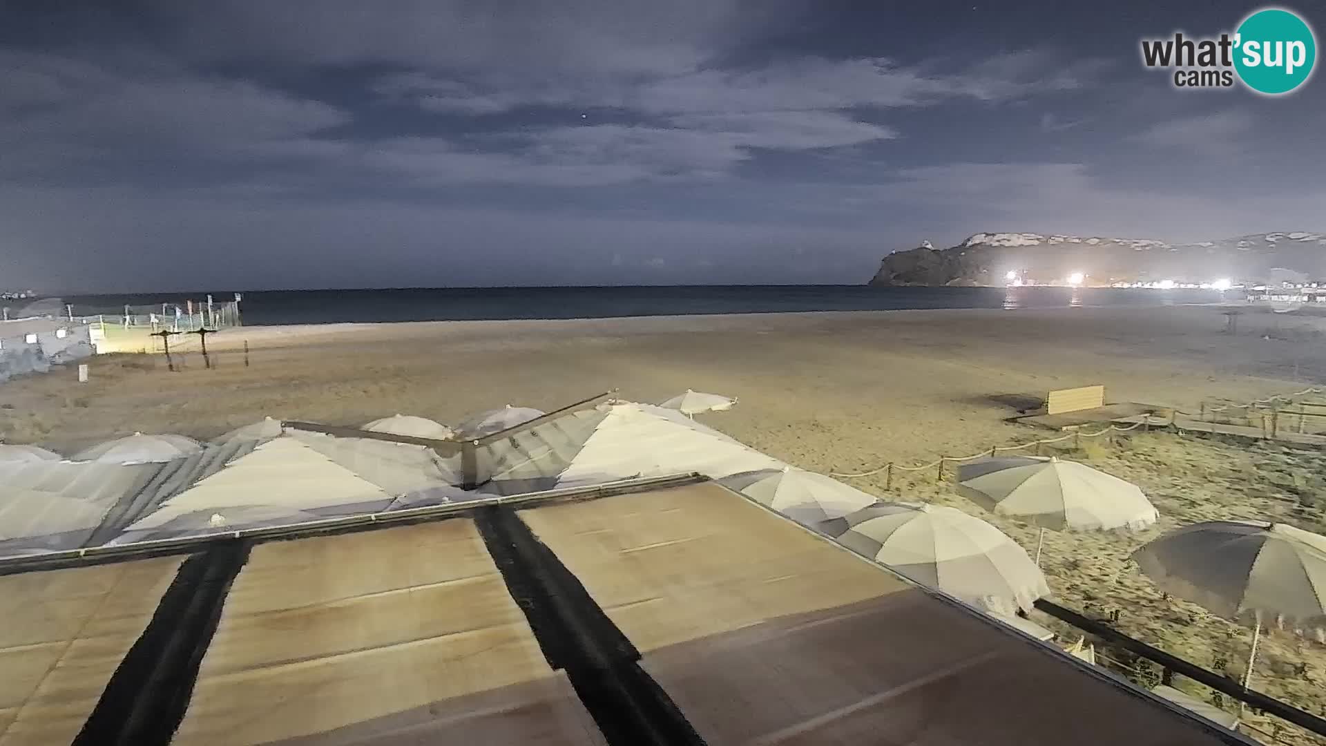 Poetto beach webcam | Cagliari | Sardinia