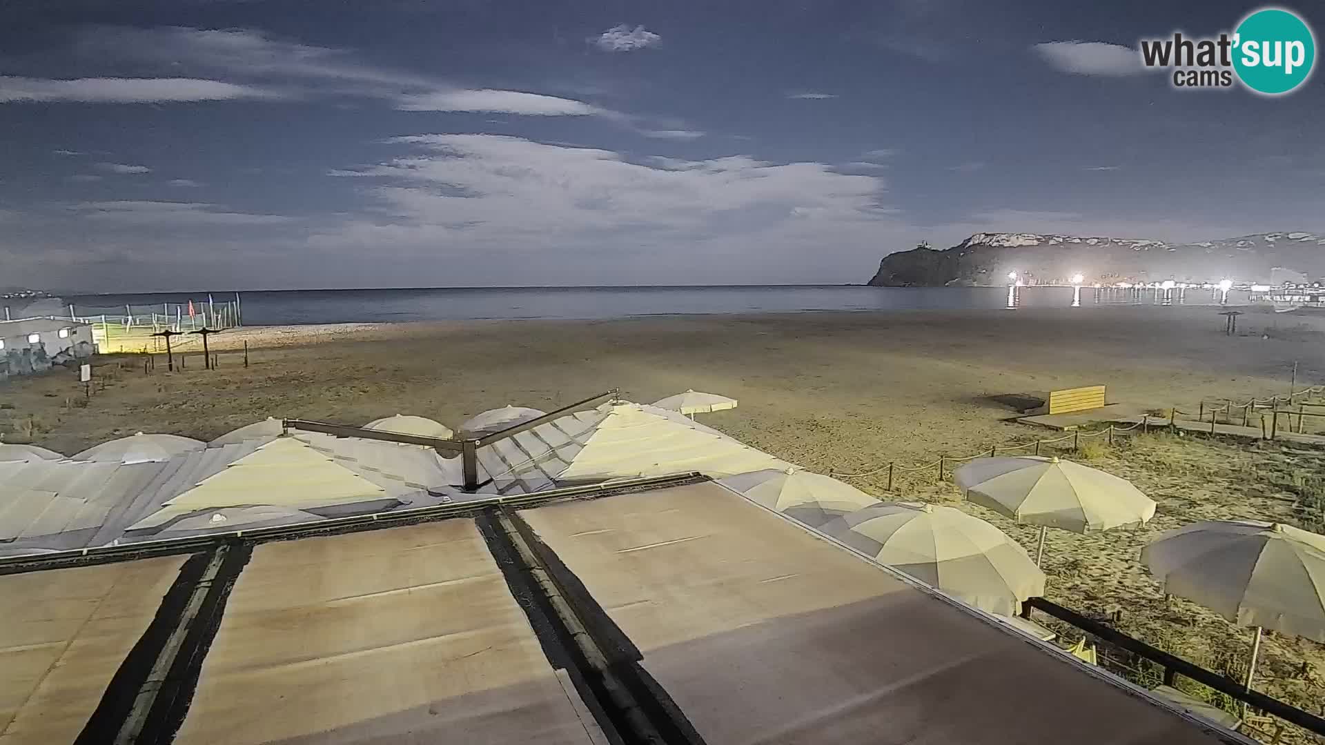 Webcam playa de Poetto | Cagliari | Cerdeña