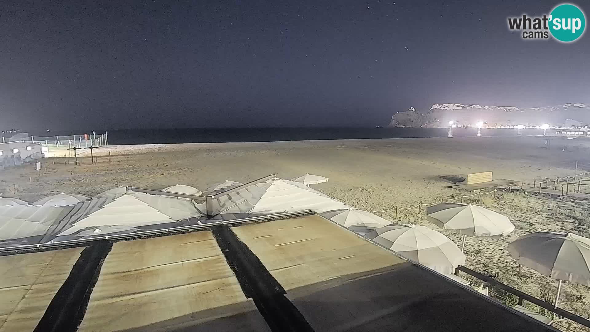Poetto beach webcam | Cagliari | Sardinia