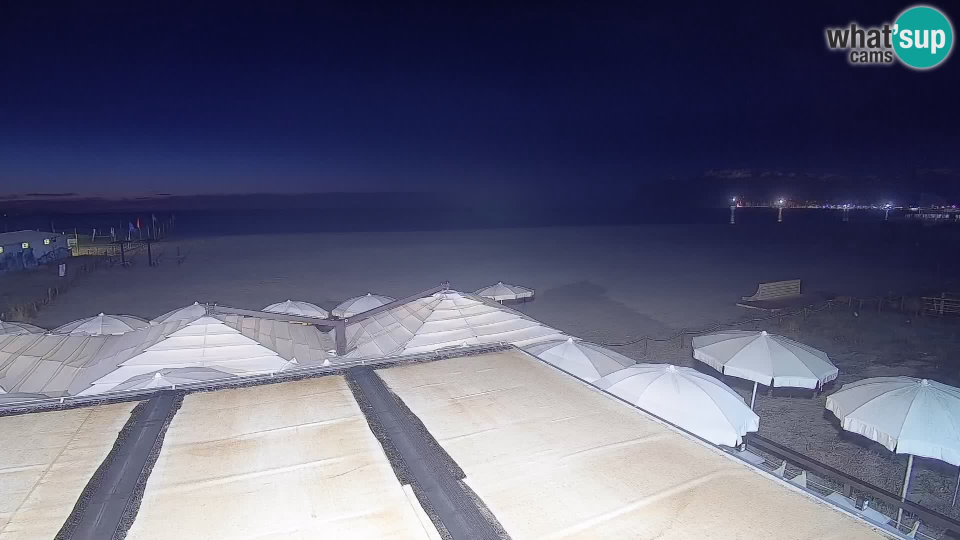 Poetto beach webcam | Cagliari | Sardinija