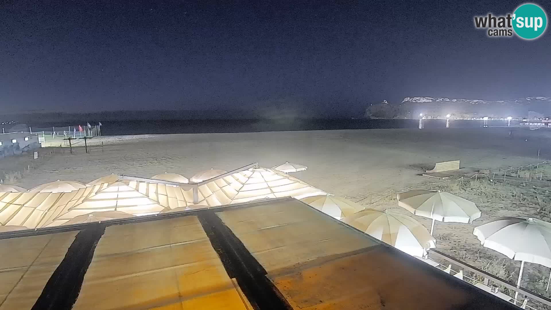 Poetto beach webcam | Cagliari | Sardinija