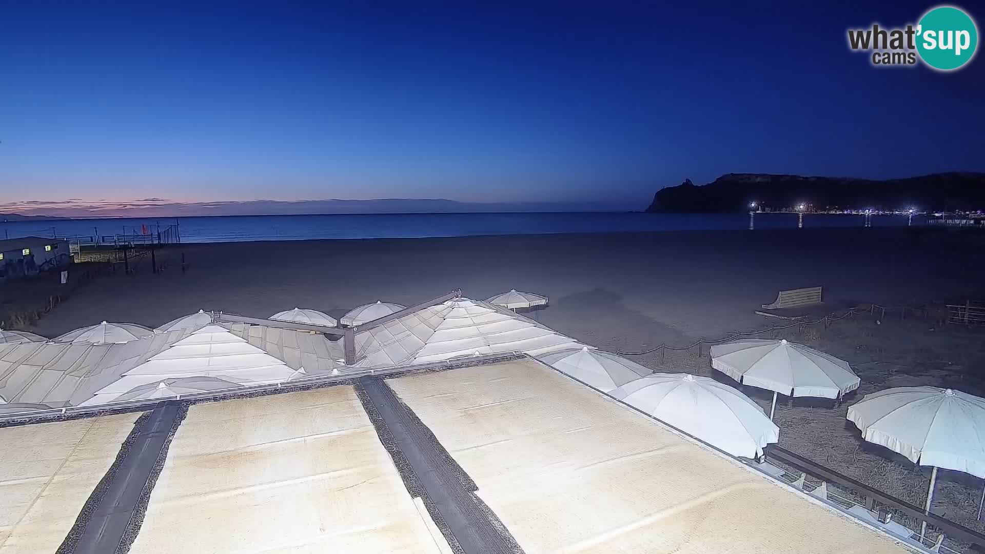 Webcam playa de Poetto | Cagliari | Cerdeña