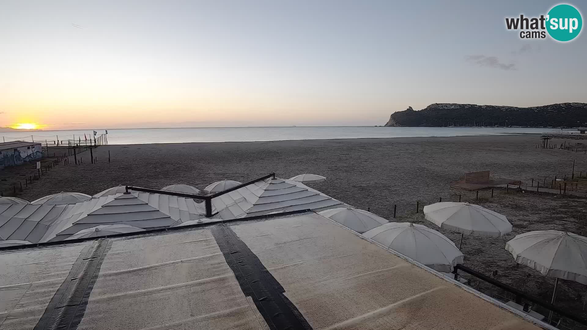Webcam spiaggia del Poetto | Cagliari | Sardegna