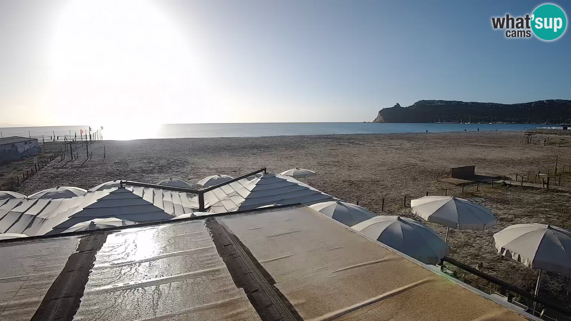 Poetto beach webcam | Cagliari | Sardinia
