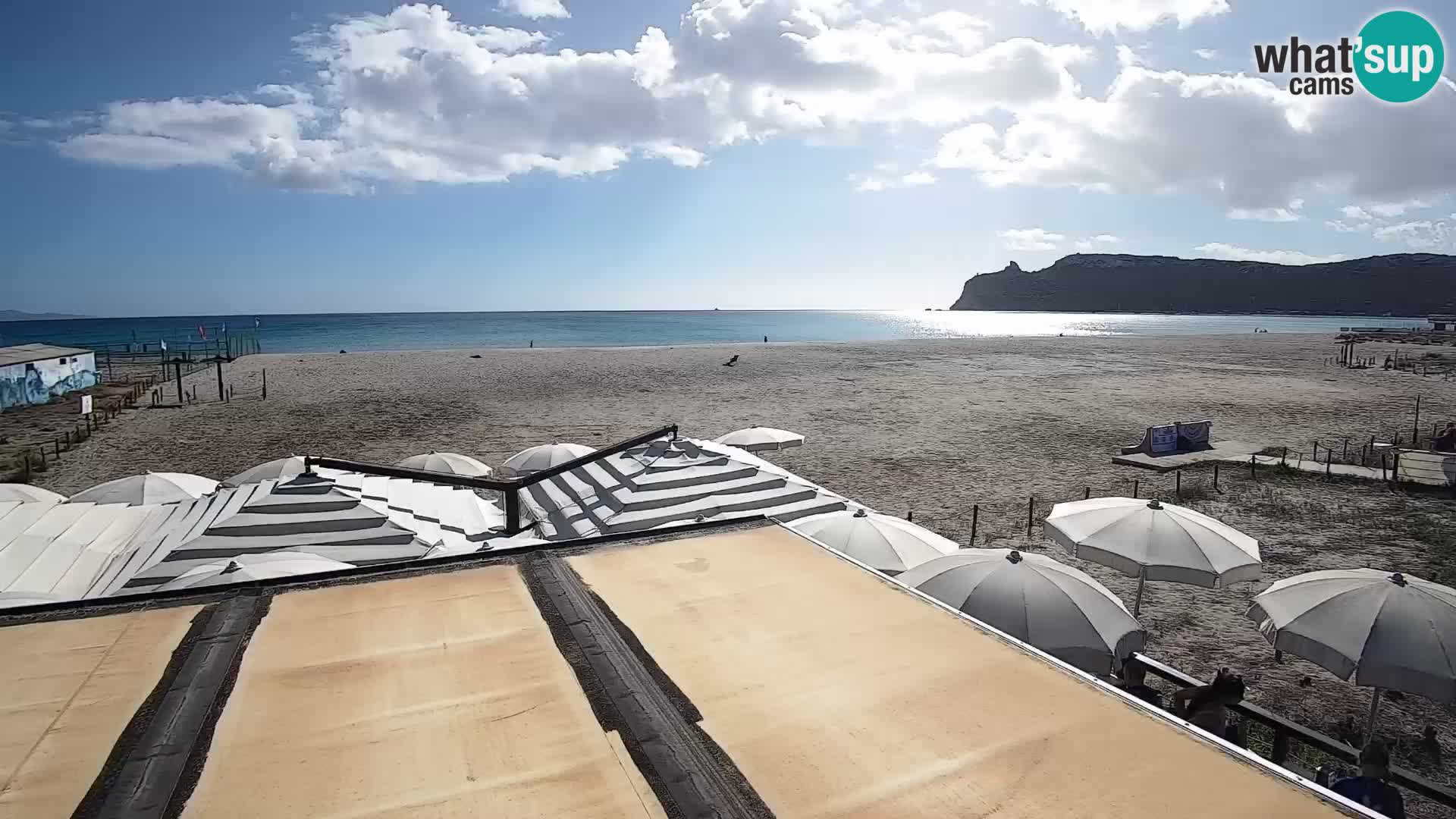 Poetto beach webcam | Cagliari | Sardinia