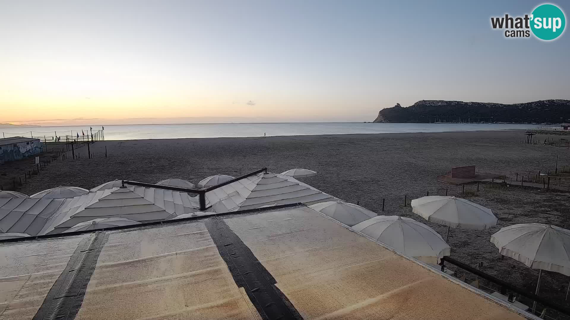 Poetto Strand Webcam | Cagliari | Sardinien
