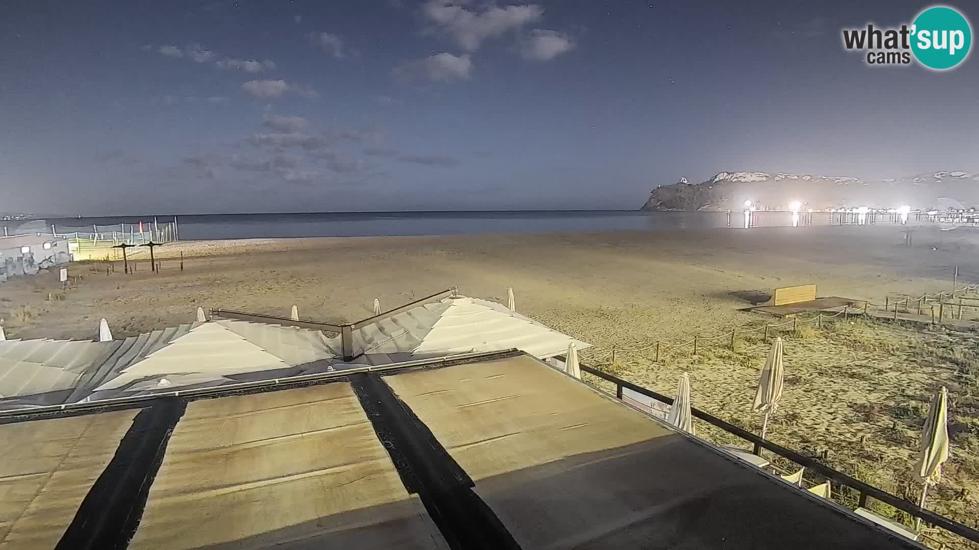 Poetto beach webcam | Cagliari | Sardinia