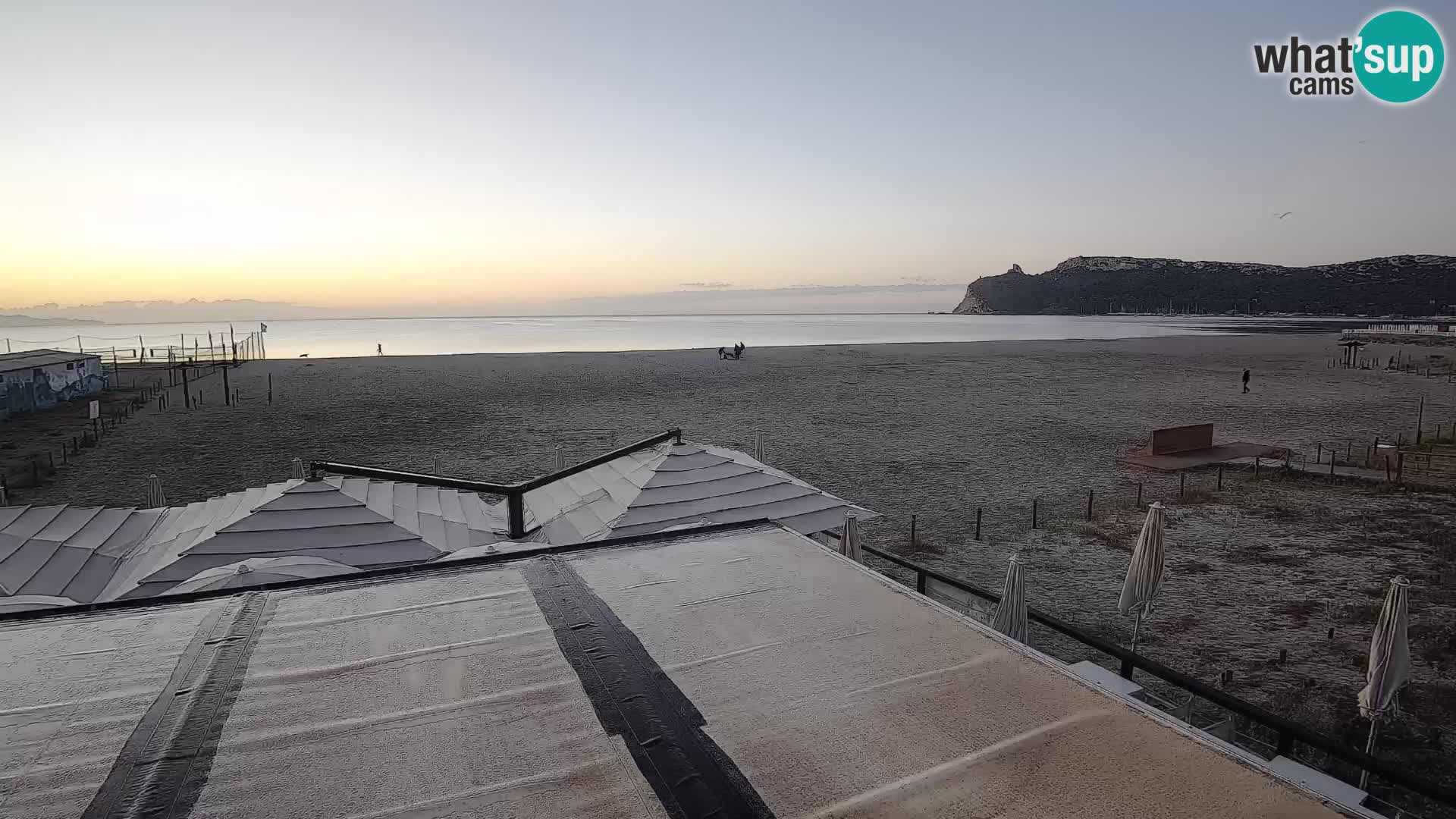 Poetto beach webcam | Cagliari | Sardinia