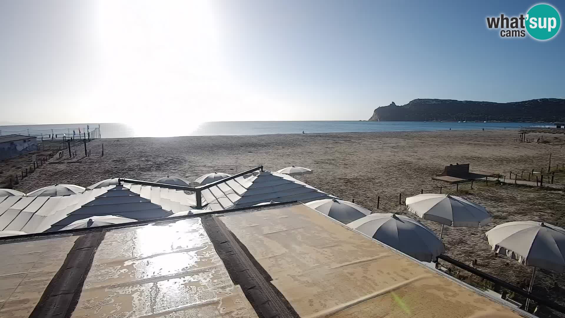 Poetto beach webcam | Cagliari | Sardinia