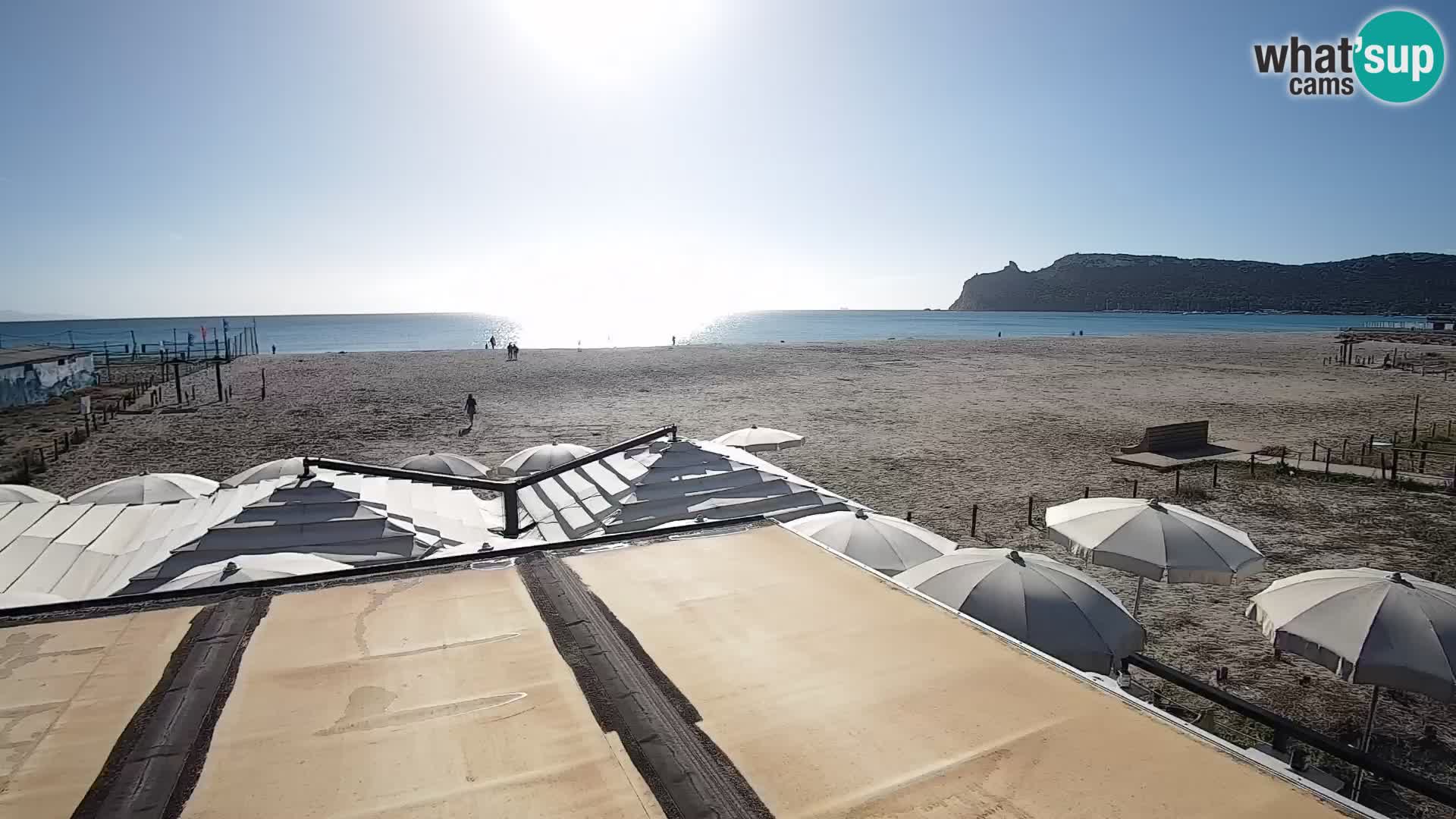 Poetto Strand Webcam | Cagliari | Sardinien