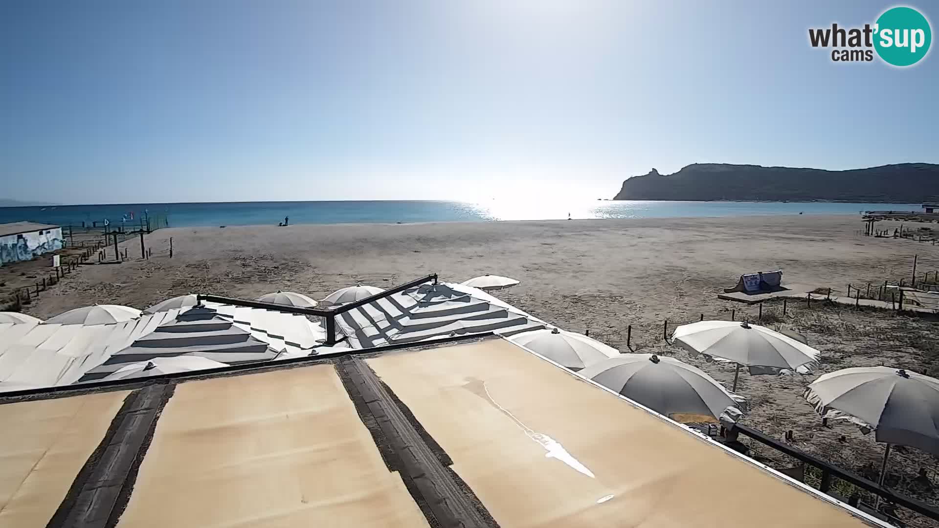 Poetto beach webcam | Cagliari | Sardinia