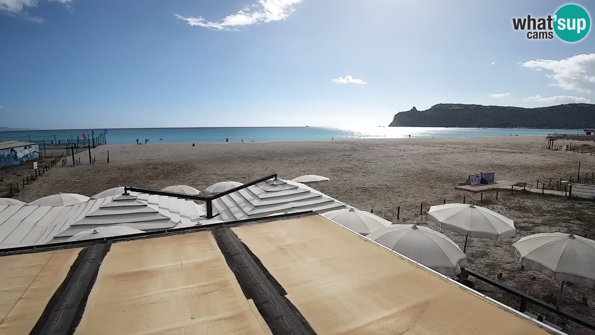 Poetto beach webcam | Cagliari | Sardinia